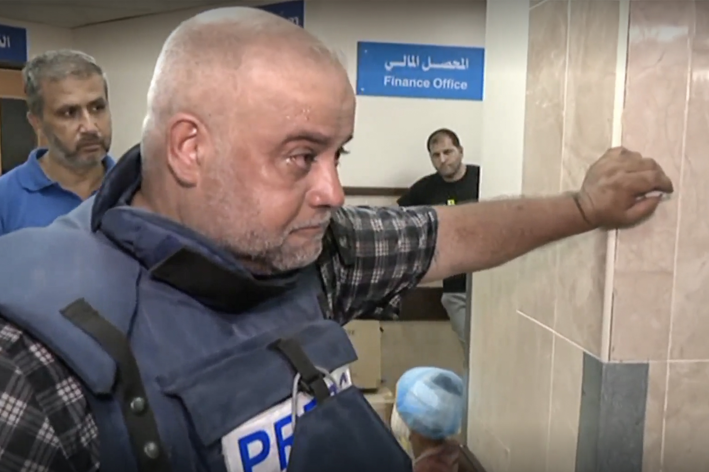 Wael crying