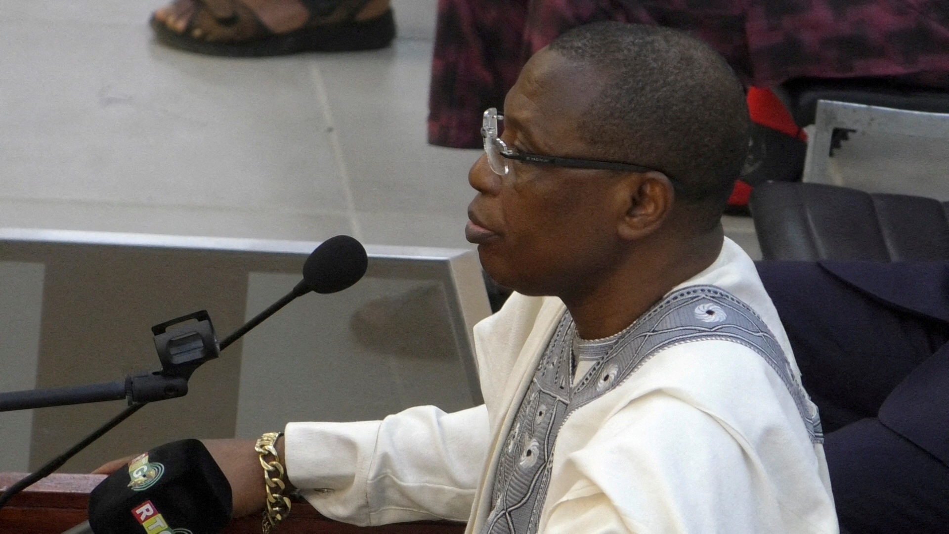 Guinea's former President Moussa Dadis Camara