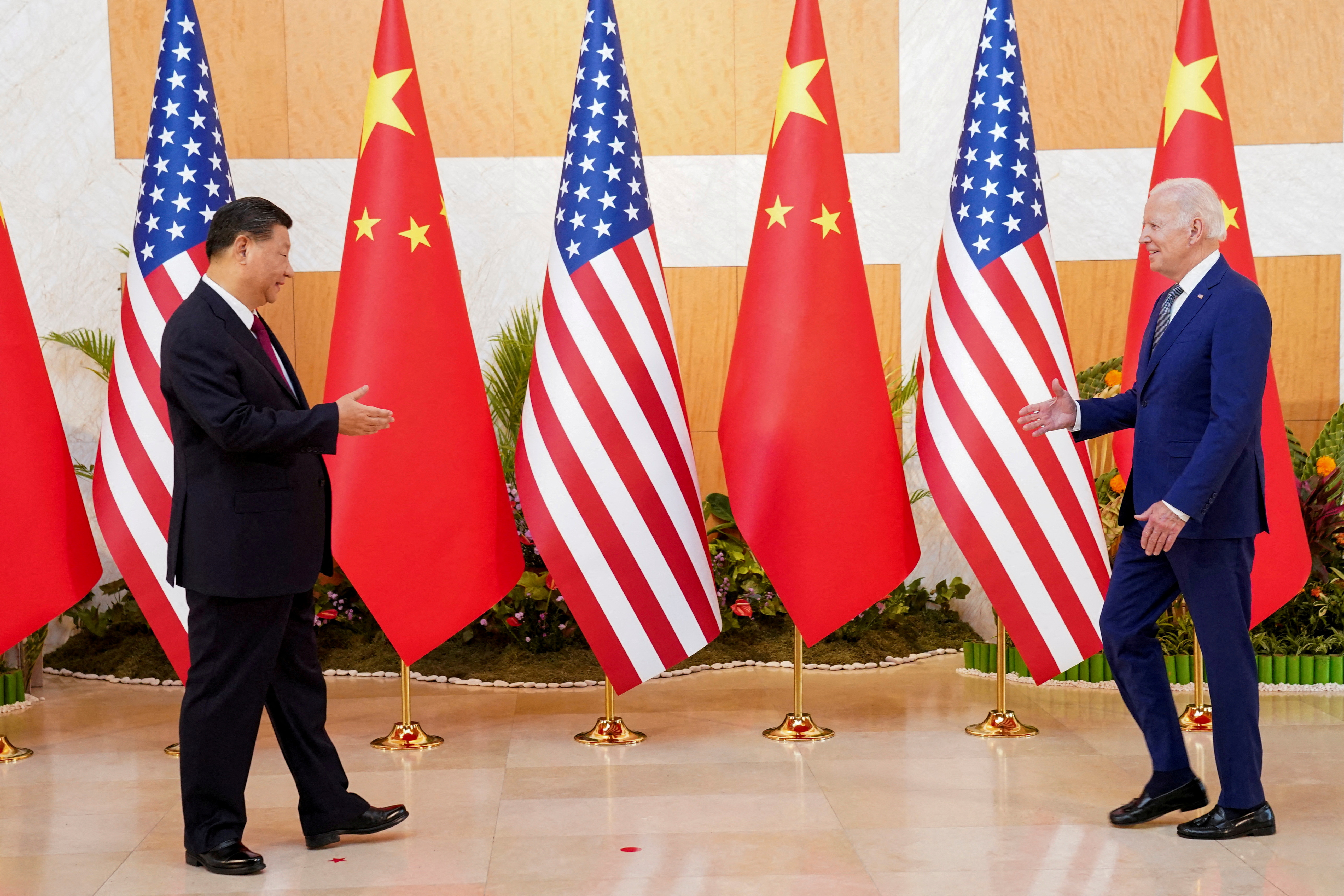 Biden and Xi