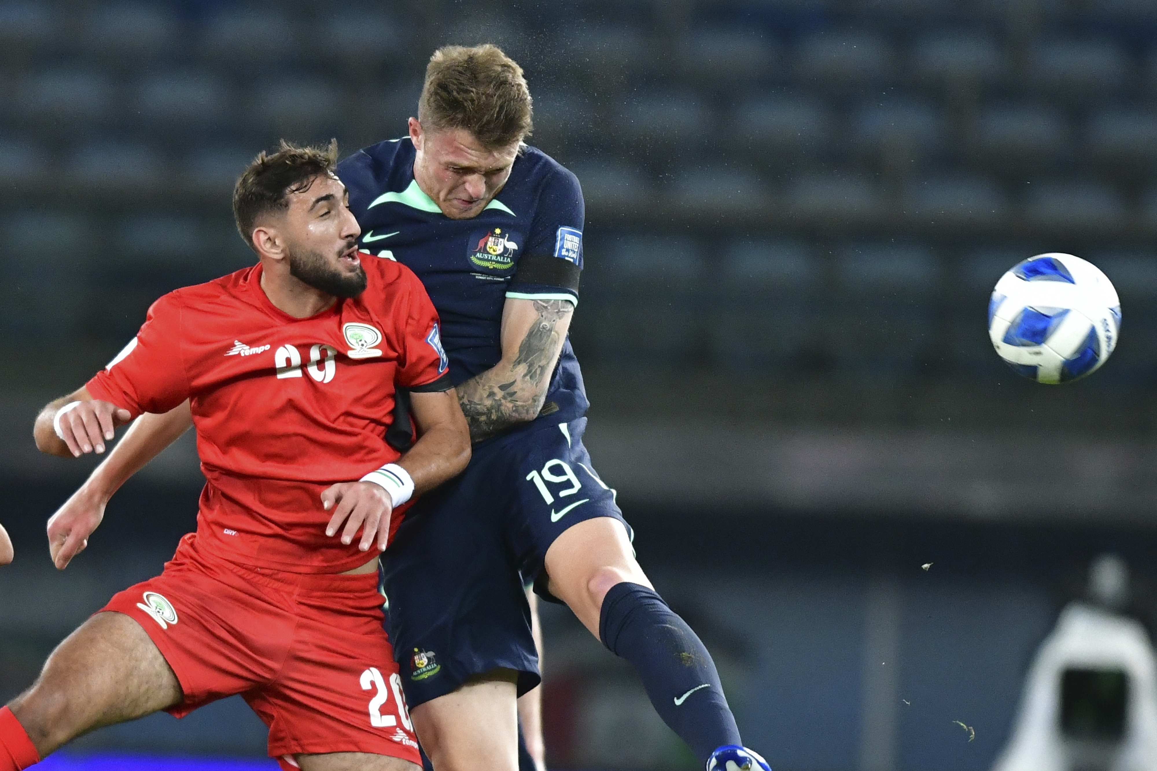 Harry Souttar scored the winning goal for Australia