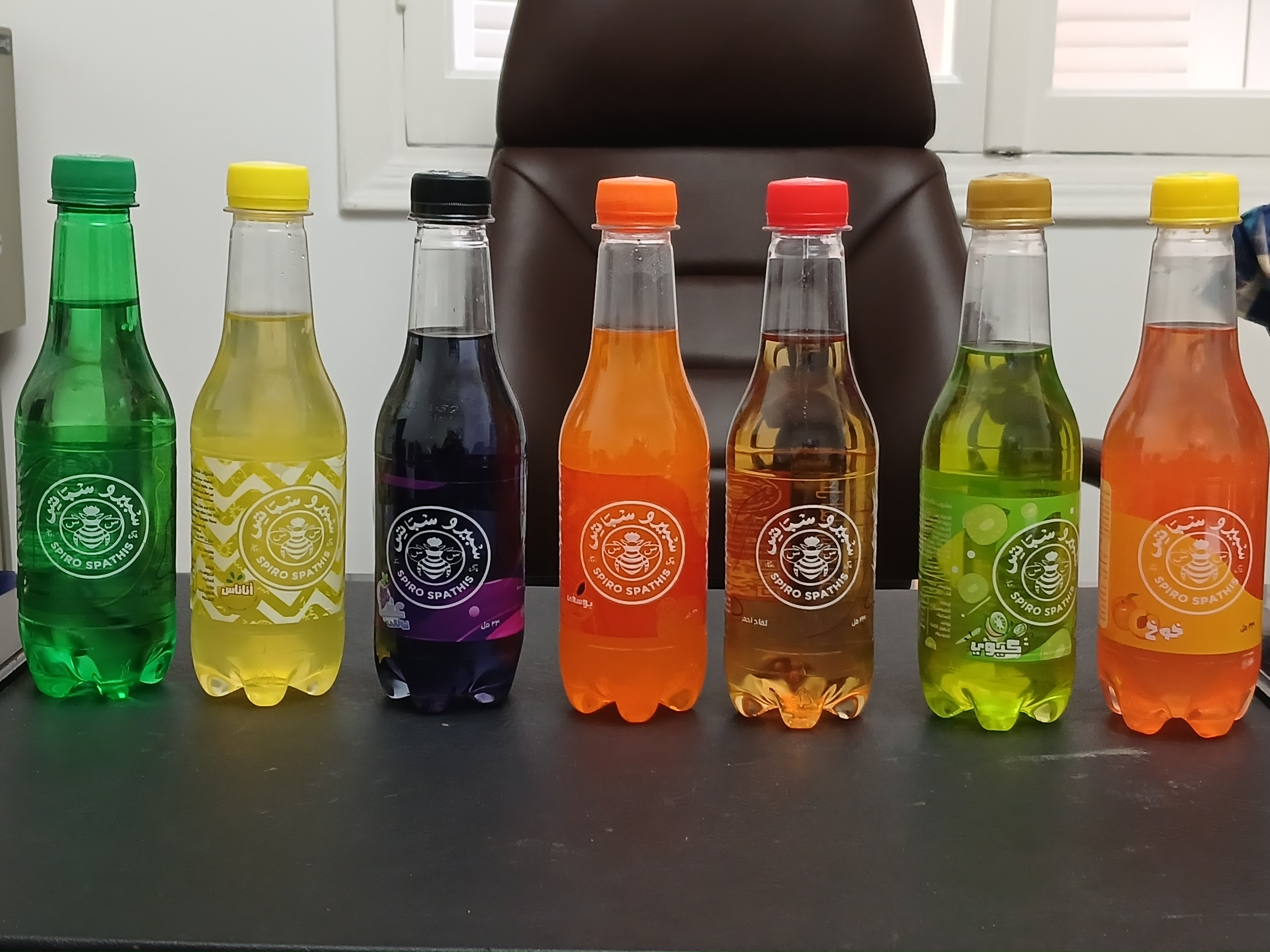 The original logo of Spiro Spathis, Egypt’s oldest soda drinks brand, is a picture of a bee, marking the original profession of the company’s founder – beekeeper