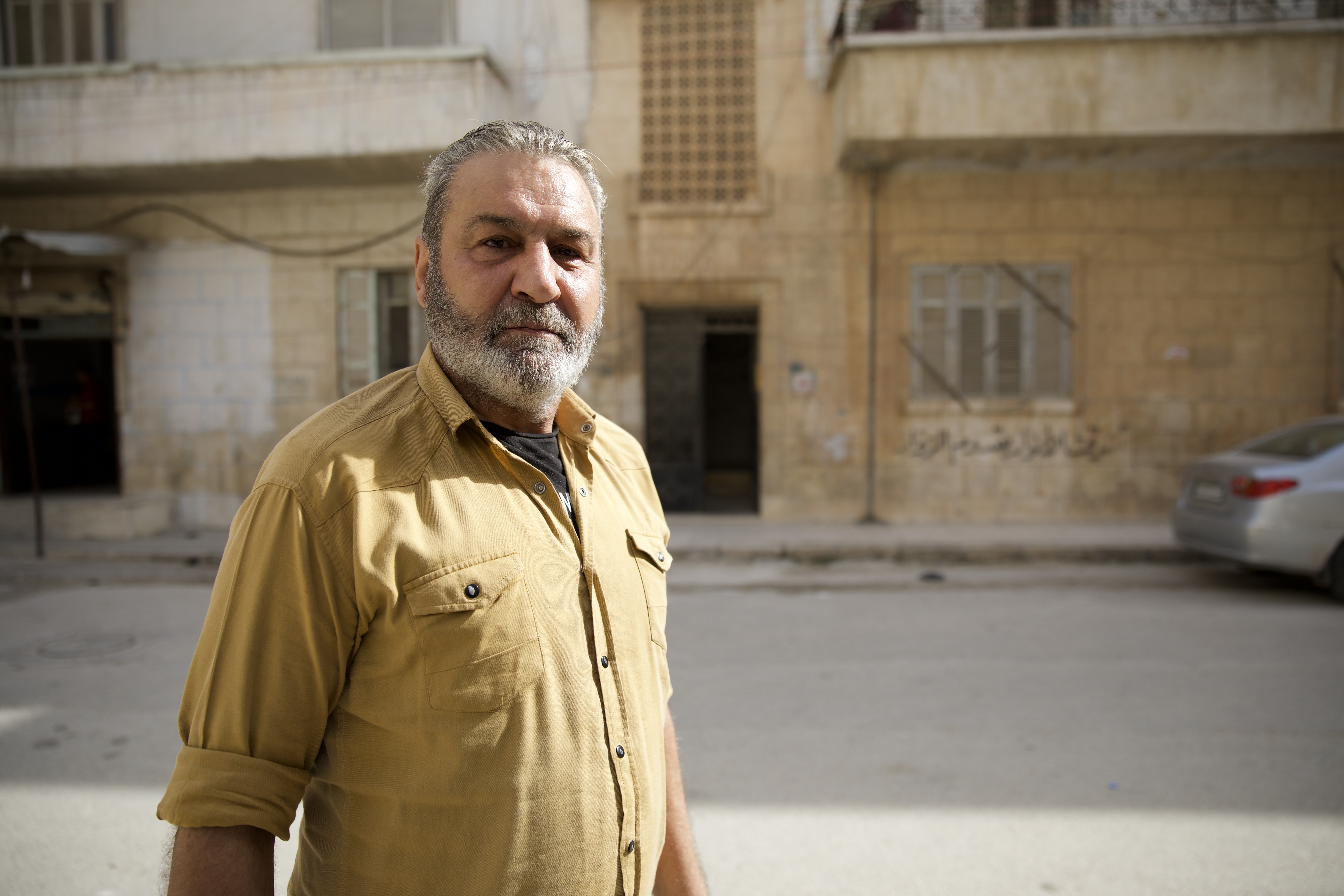 Talal al-Loush was displaced from Homs to Idlib nine years ago