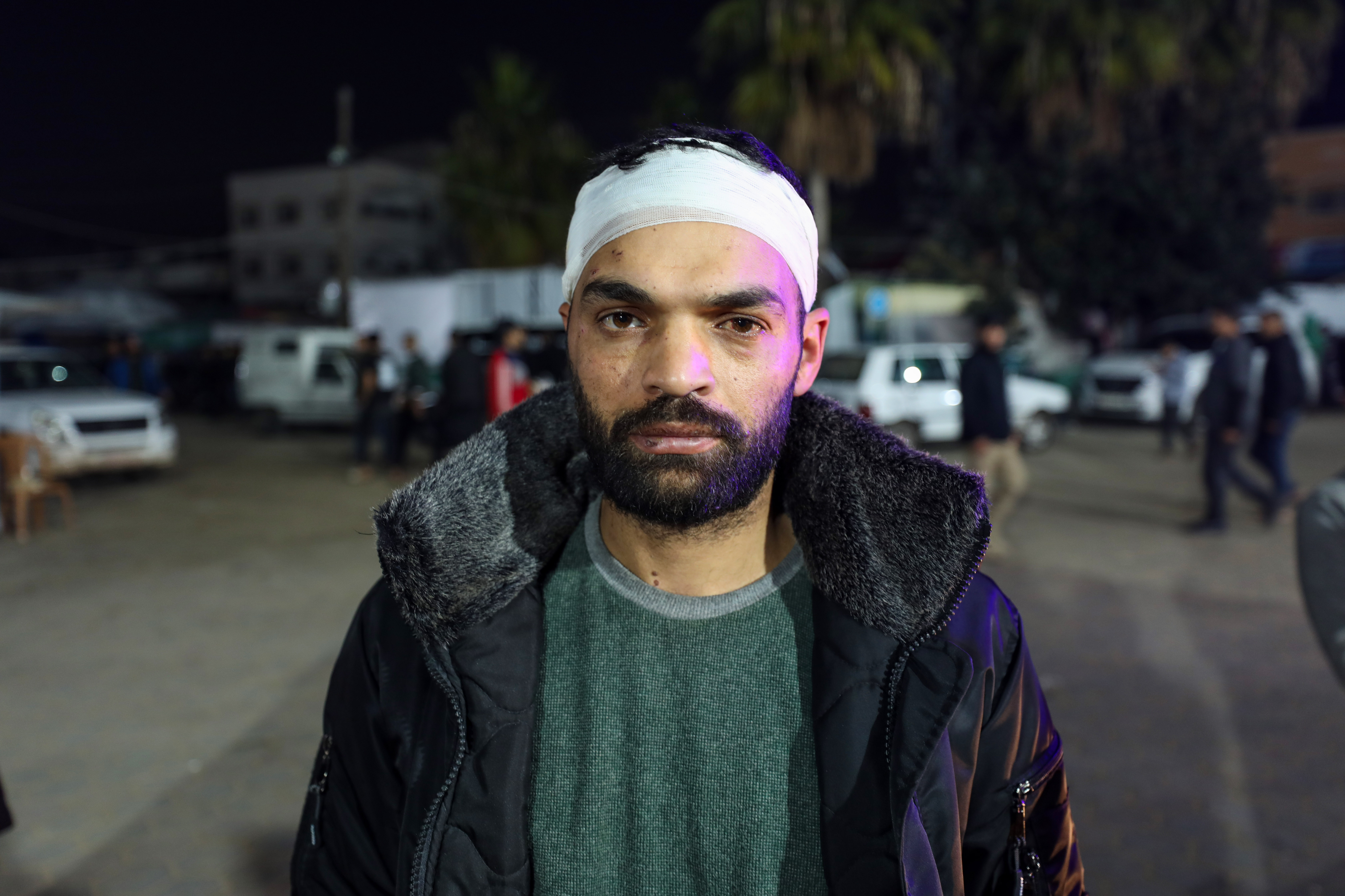 Only seven members of Abdullah’s family survived an air strike on his home, in which two of his young children were killed