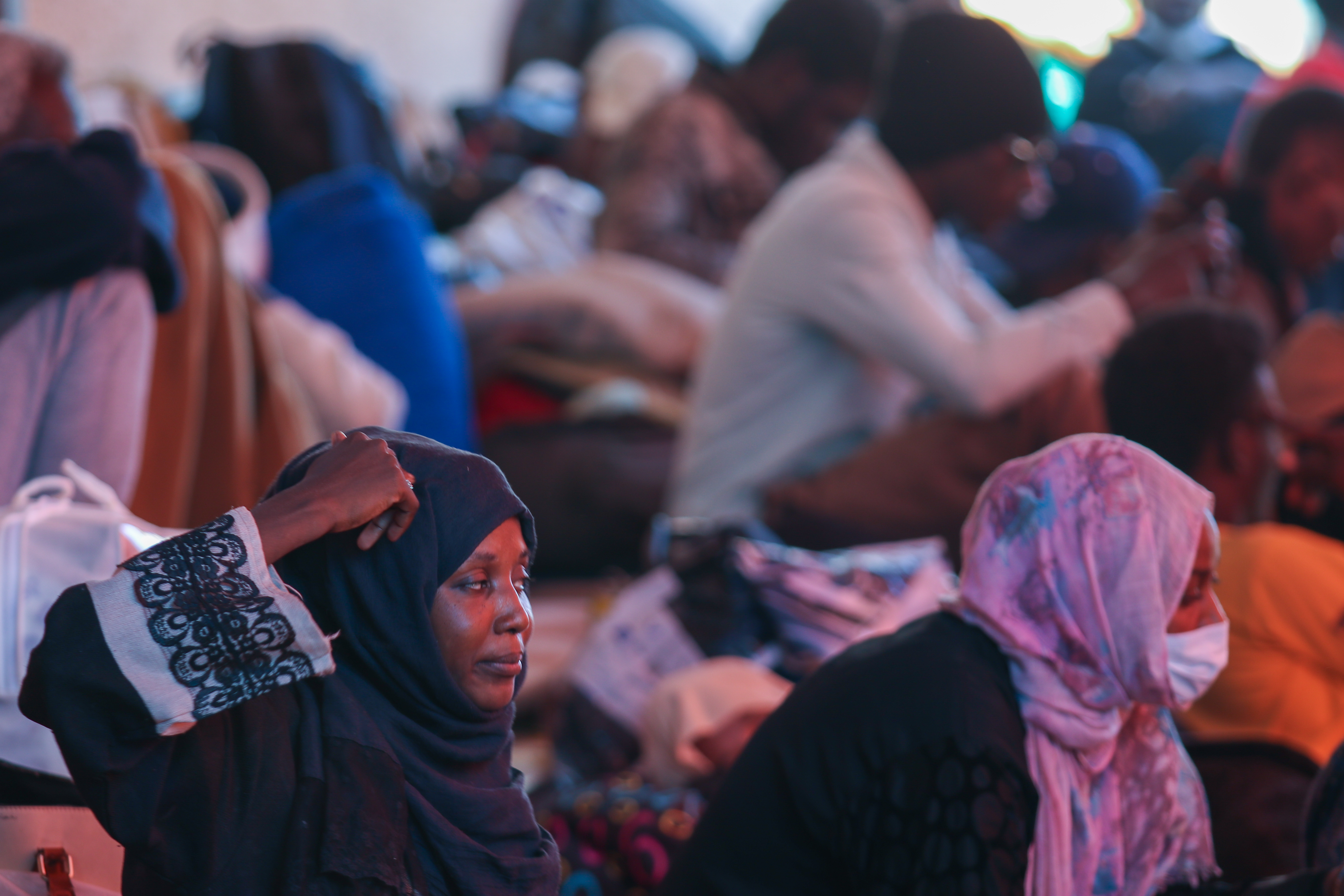 The tens of thousands of refugees trying to pass through Libya live in terrible conditions