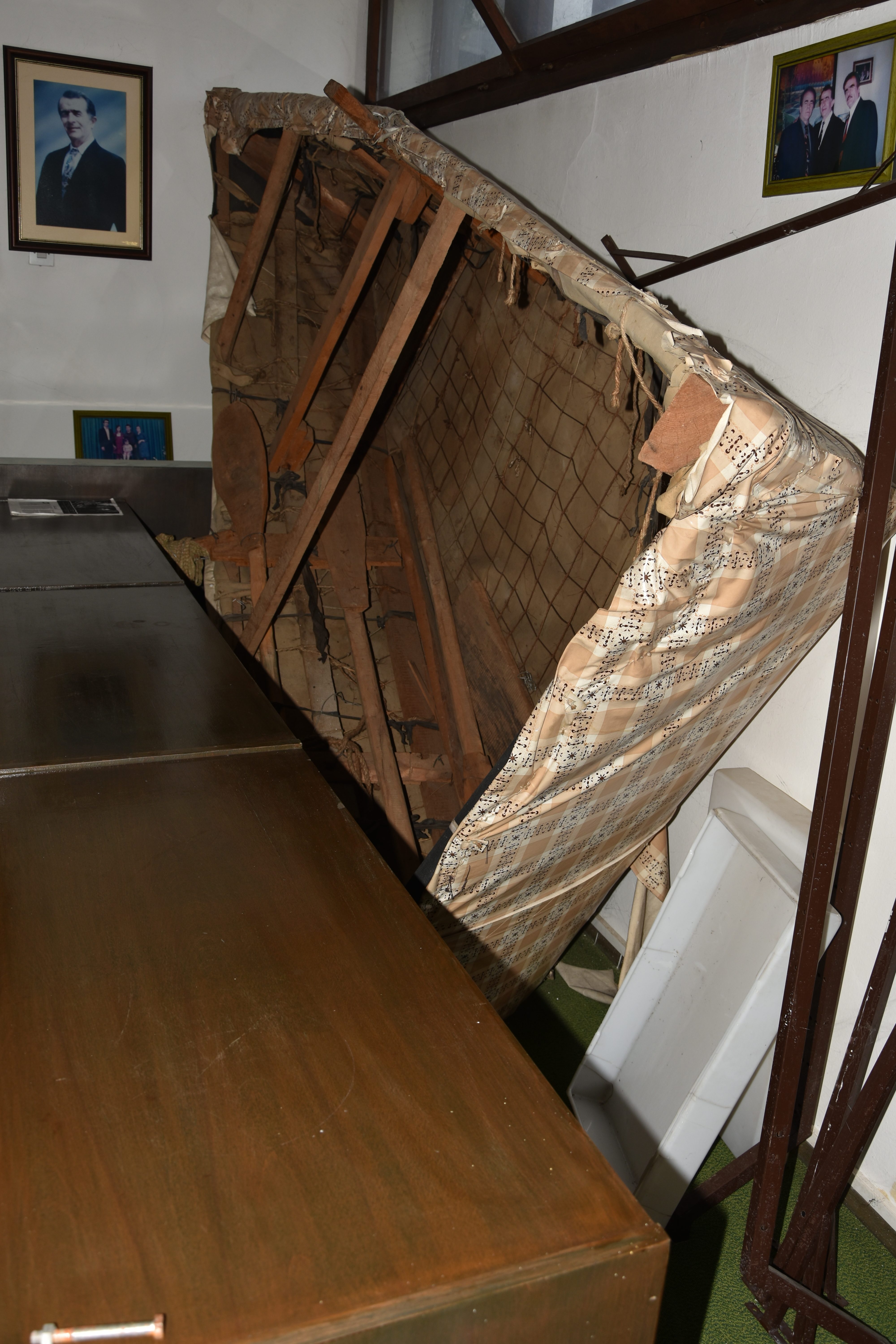 The boat that the Fezollari family used to escape is stored at the Criminalistics Museum of Skopje in North Macedonia. The museum is not currently open to the general public [Al Jazeera]