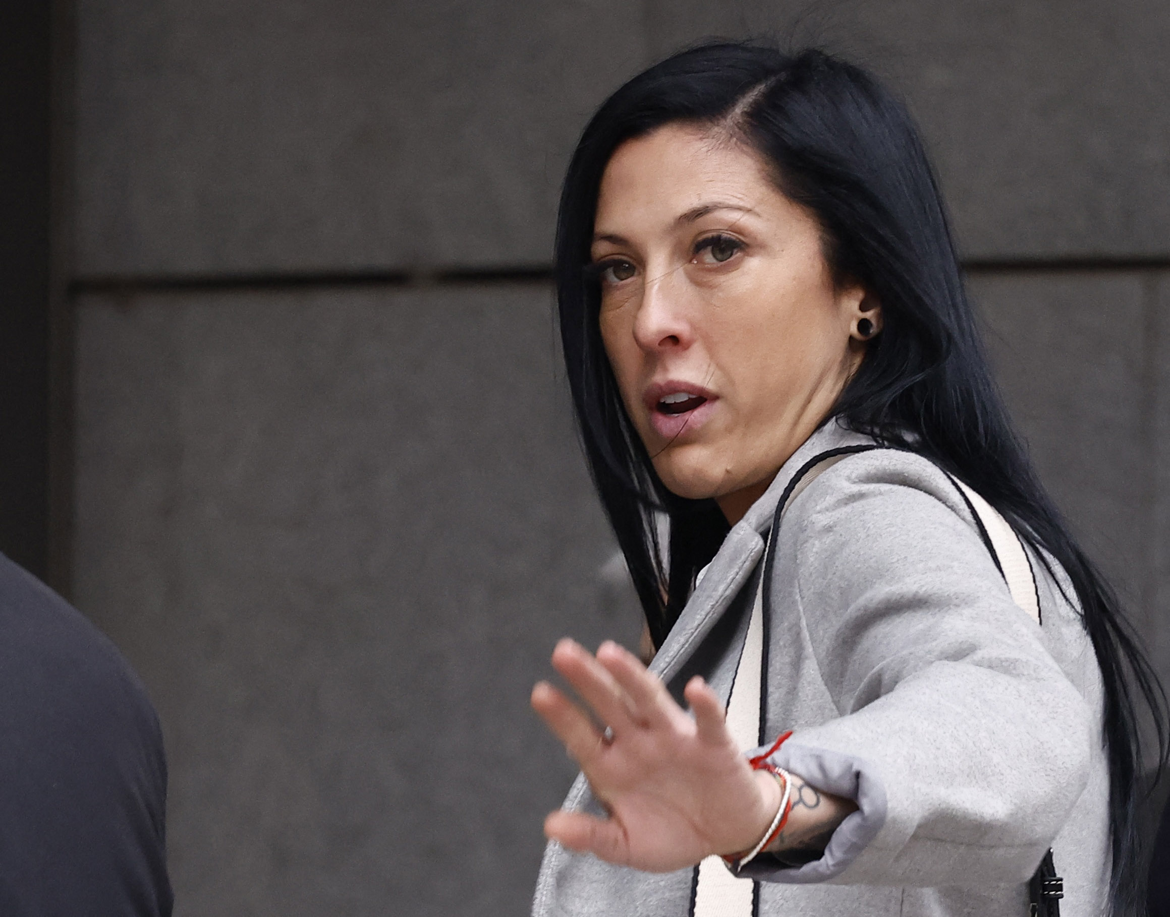 Spanish football player Jennifer Hermoso arrives to testify at the High Court in Madrid, Spain - January 2, 2024 REUTERS/Juan Medina