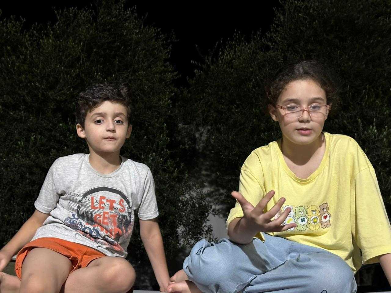 young boy and girl