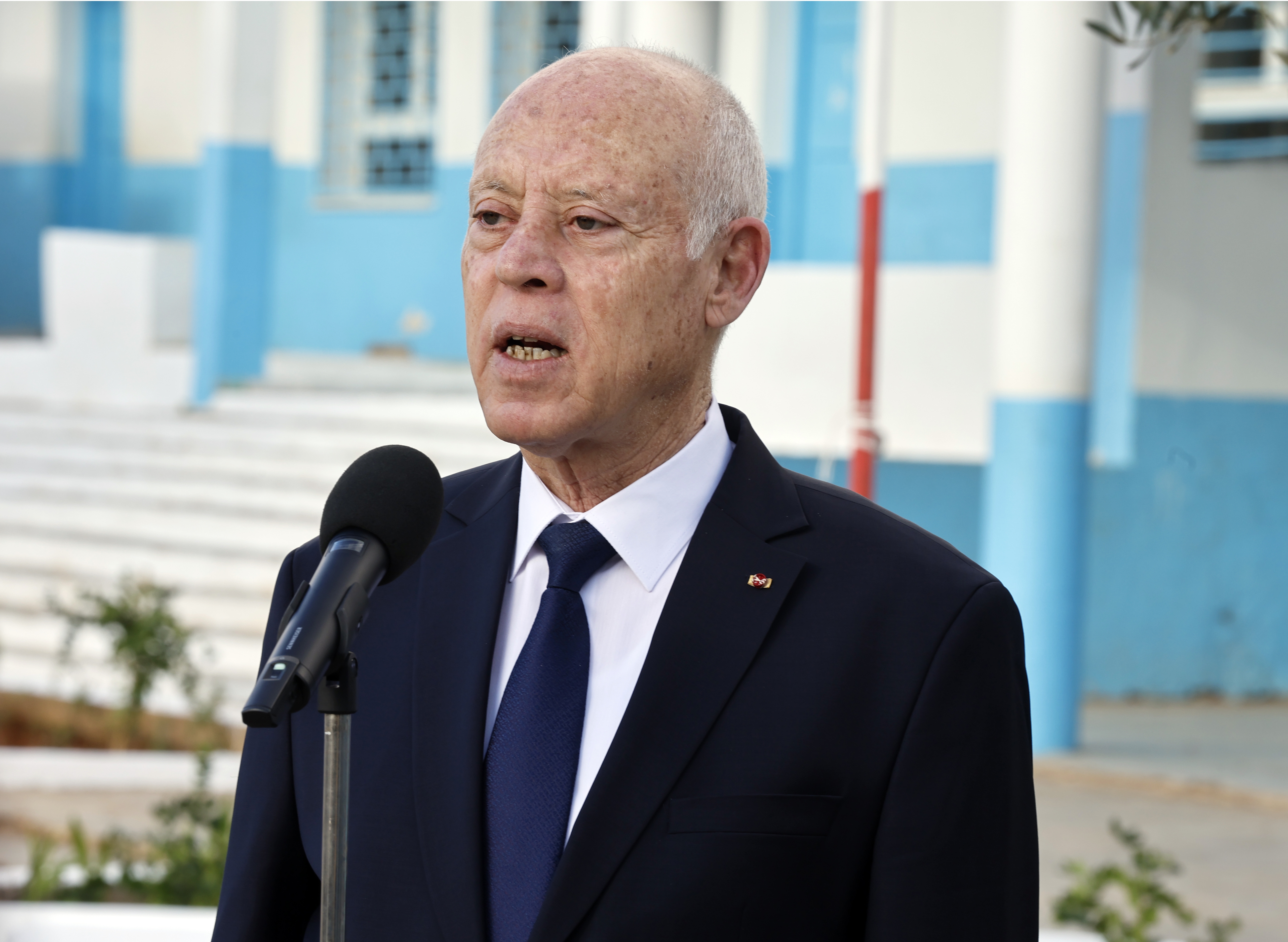 President Kais Saied is accused of launching a crackdown on his opponents