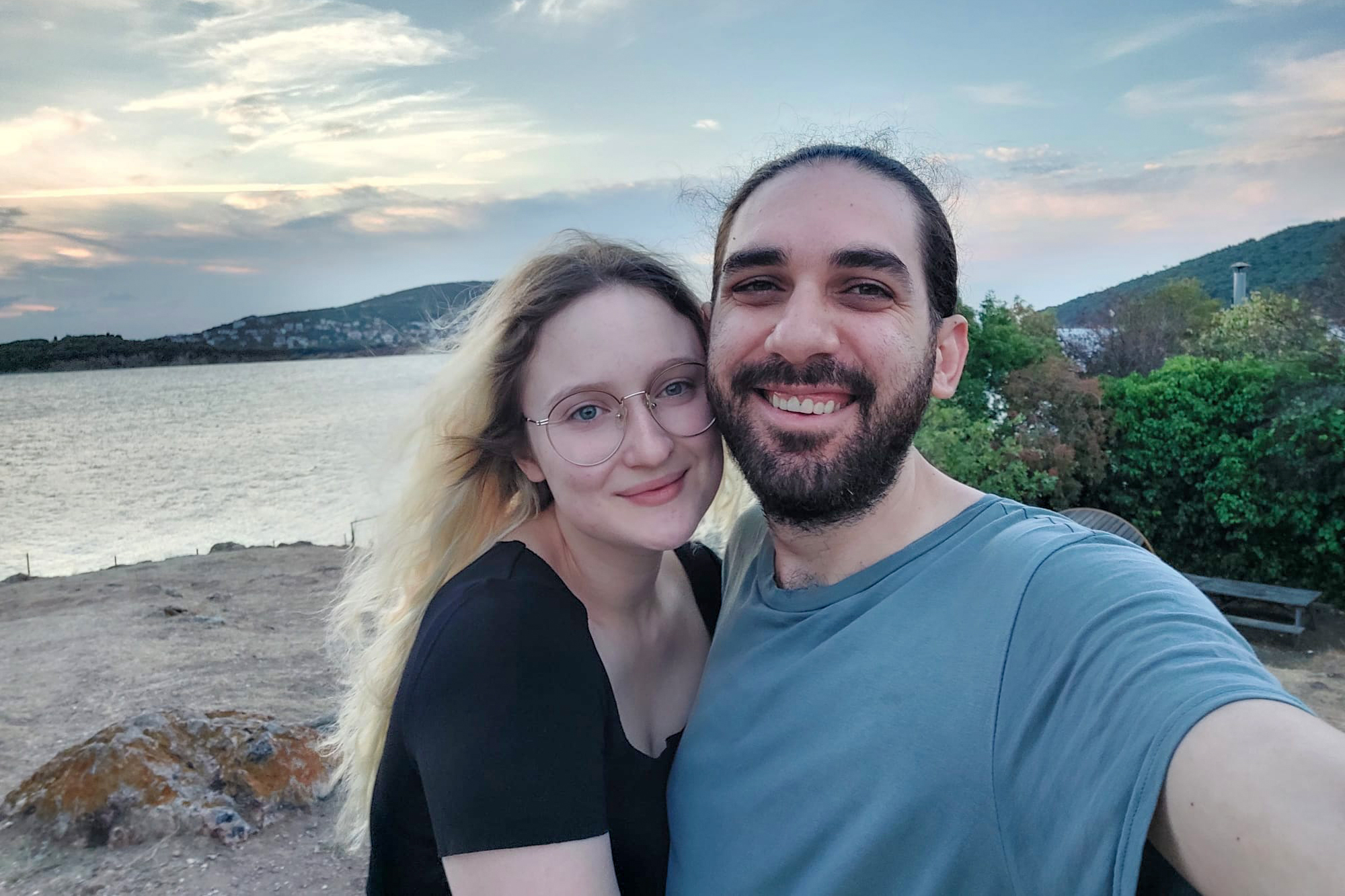 Anna Rudnichenko and Ahmed Nached