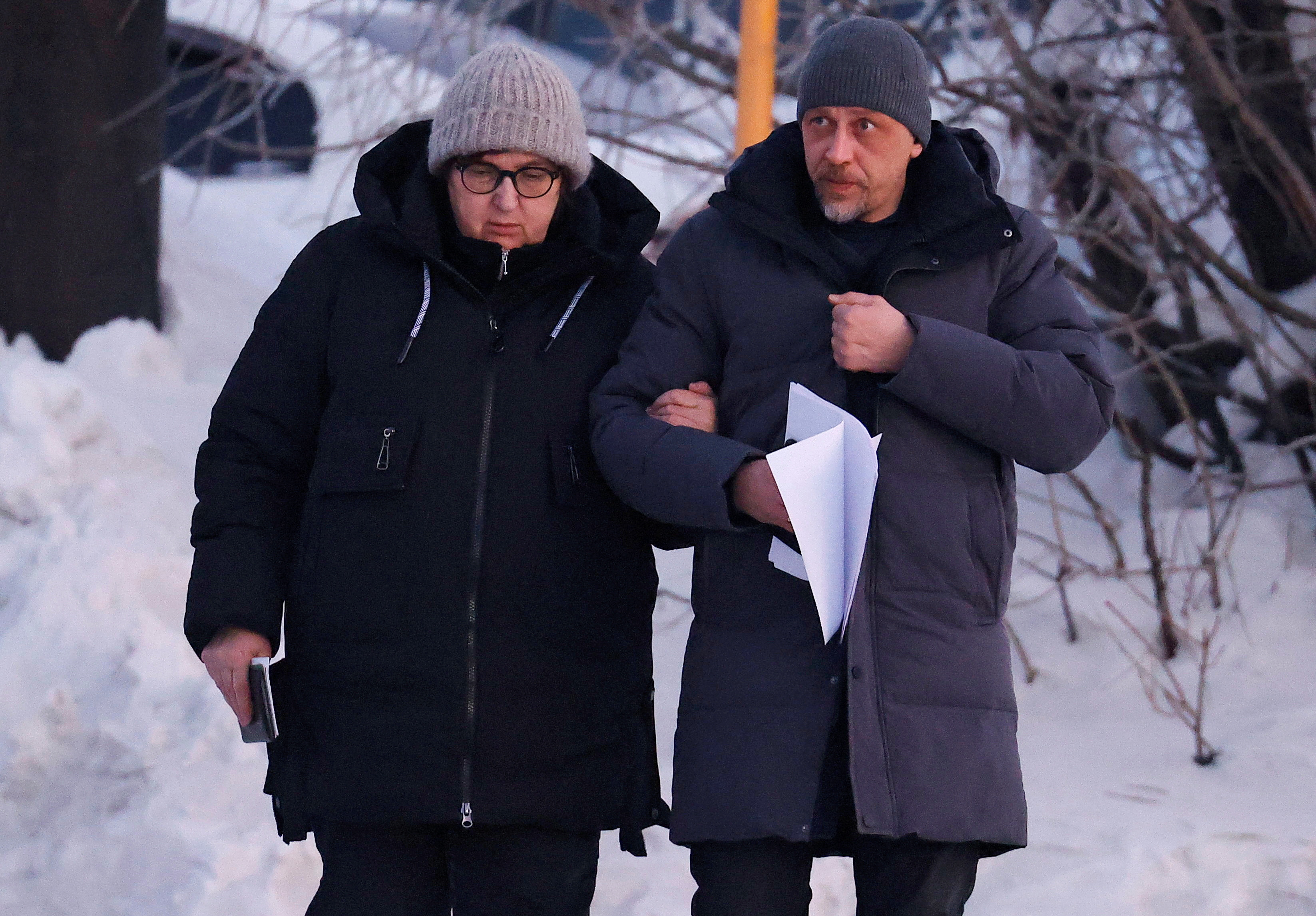 ALEXEY NAVALNY'S MOTHER