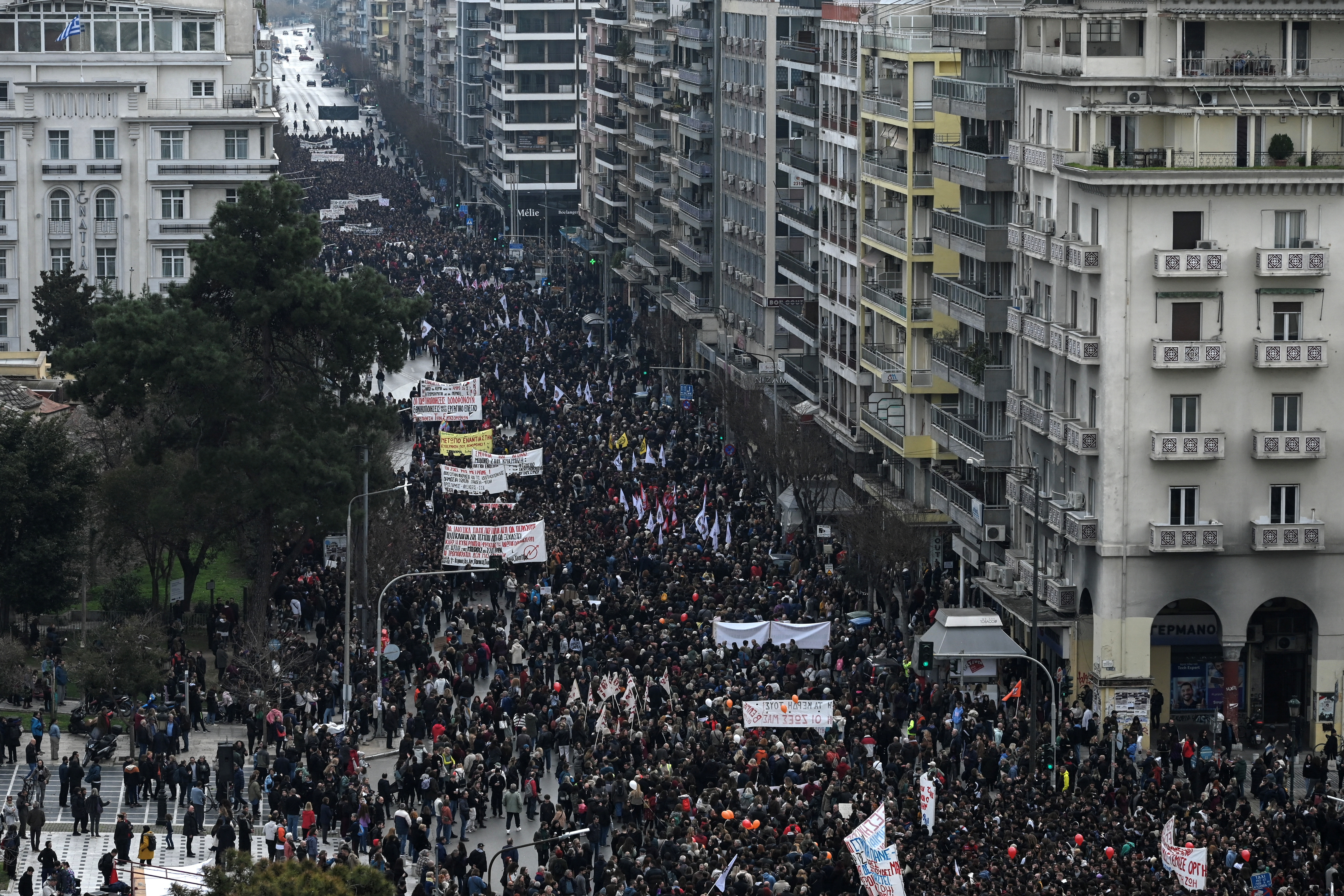 Greece's unions calls one-day strike to mark train crash anniversary and demanding pay rises