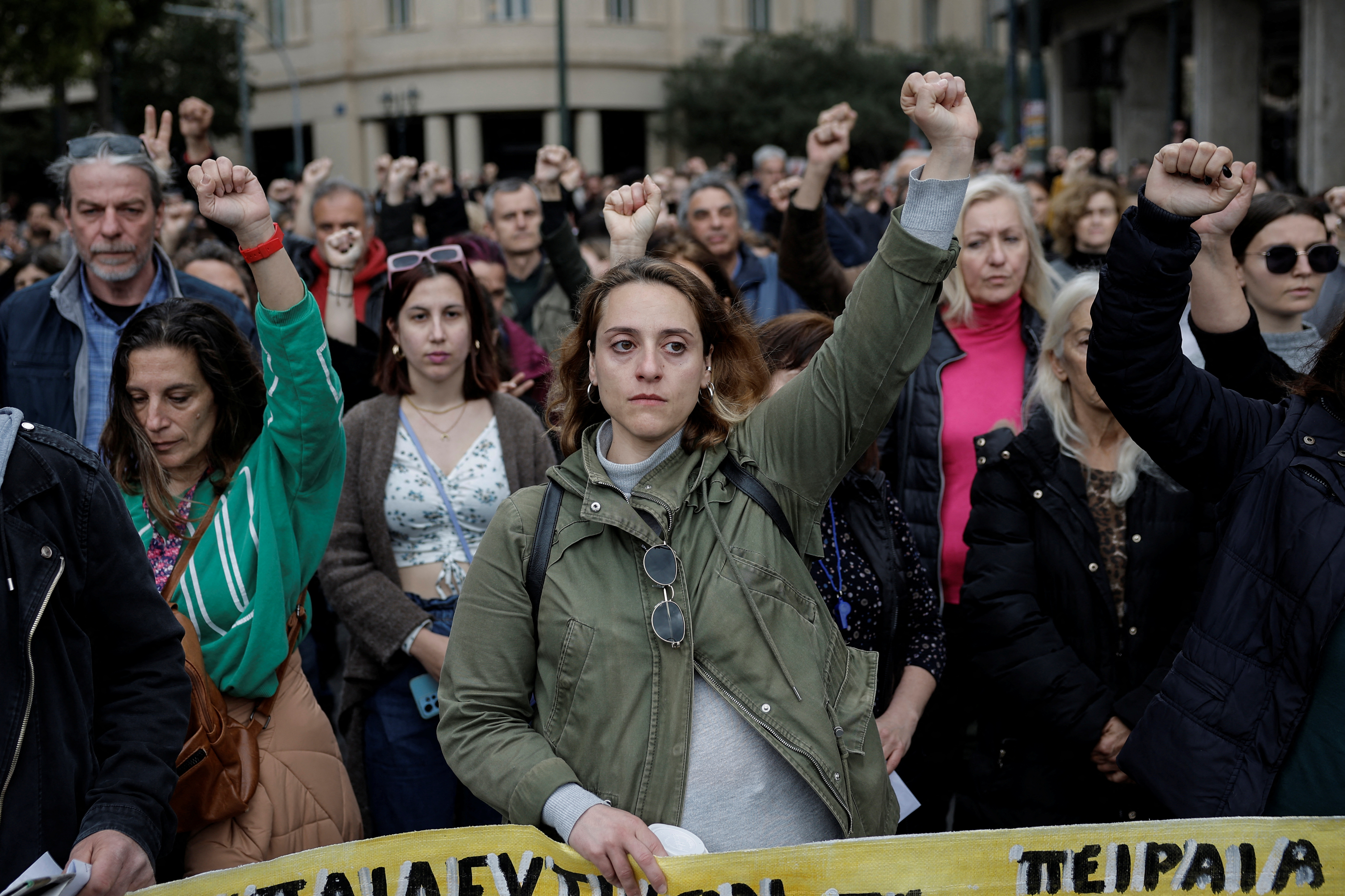 Greece's unions calls one-day strike to mark train crash anniversary and demanding pay rises