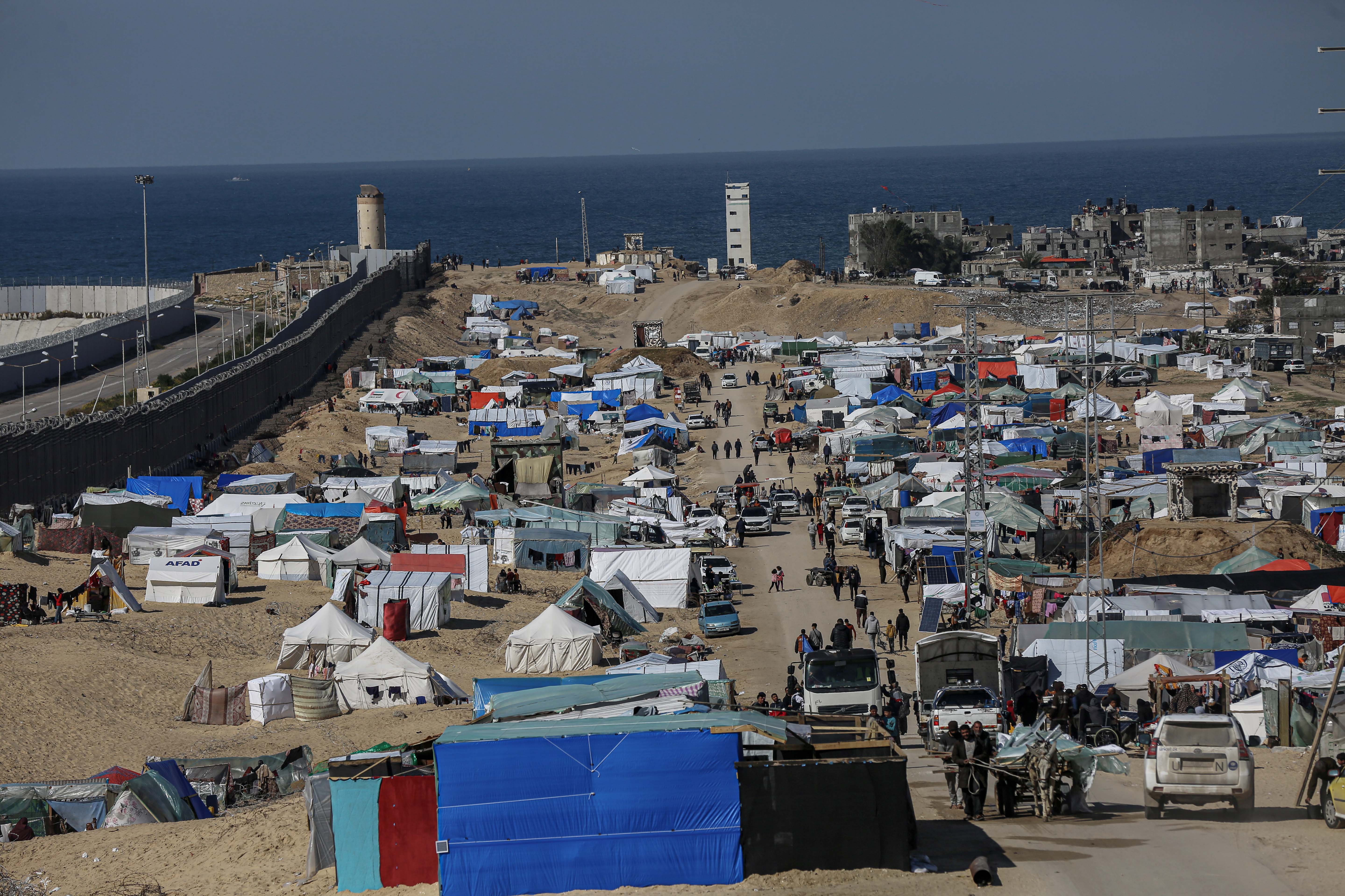 More than one million people are sheltering in the Rafah area, facing extreme overcrowding and very difficult living conditions