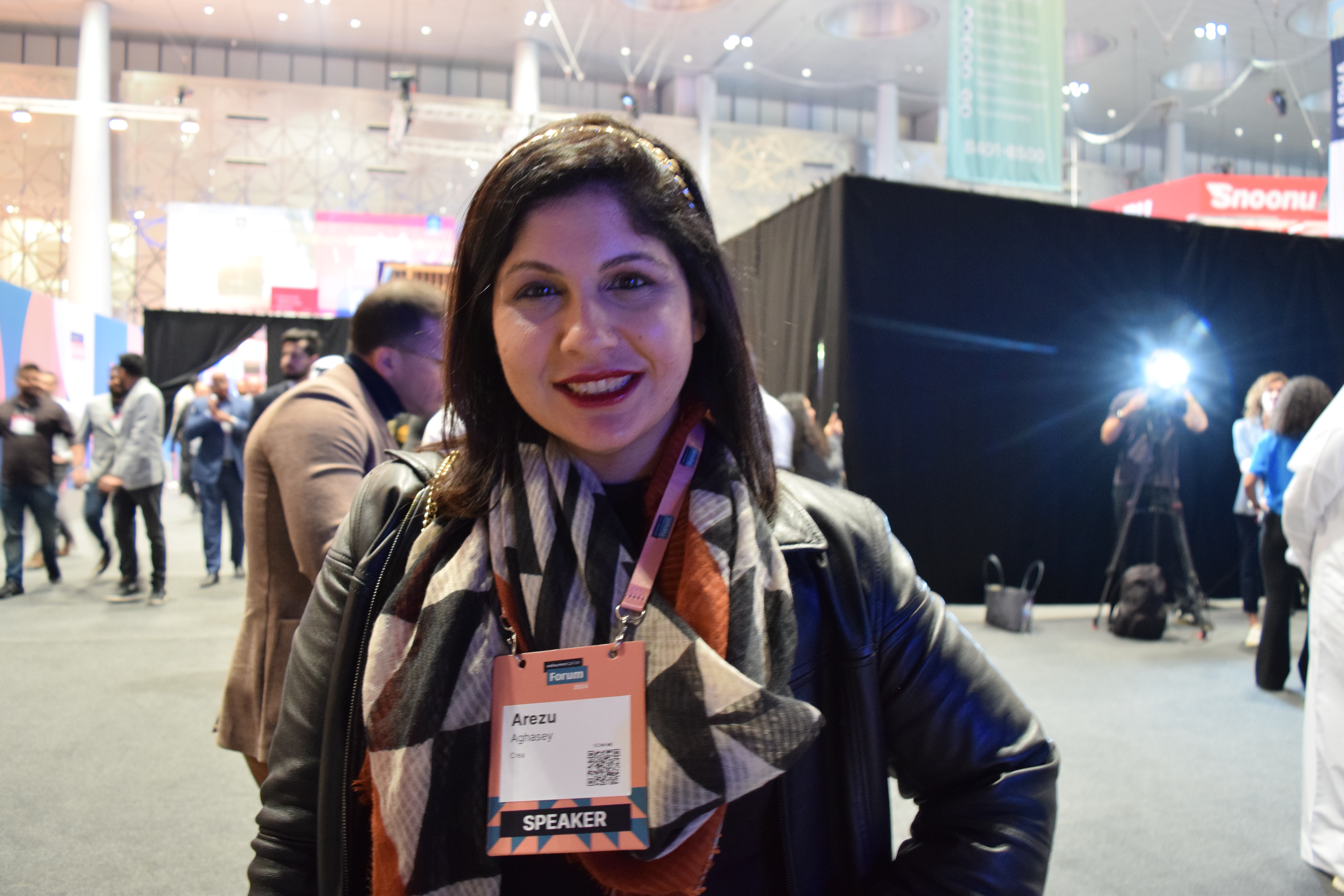 Arezu Aghasey is scouting for new start-ups in the Middle East and North Africa region