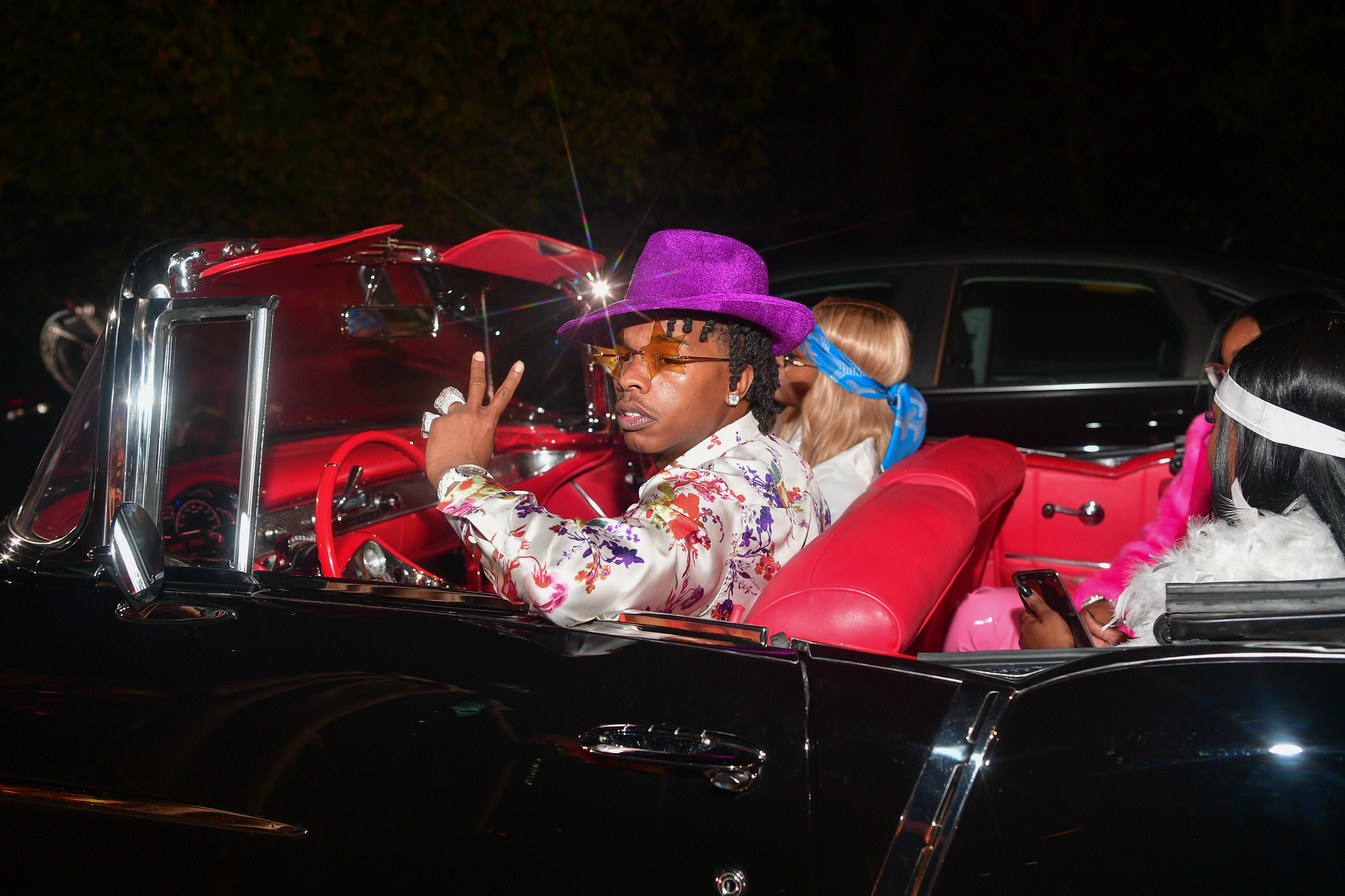 Rapper Lil Baby attends a party at District Atlanta on October 21, 2020, in Atlanta, Georgia, the year he released The Bigger Picture, with an accompanying video about George Floyd