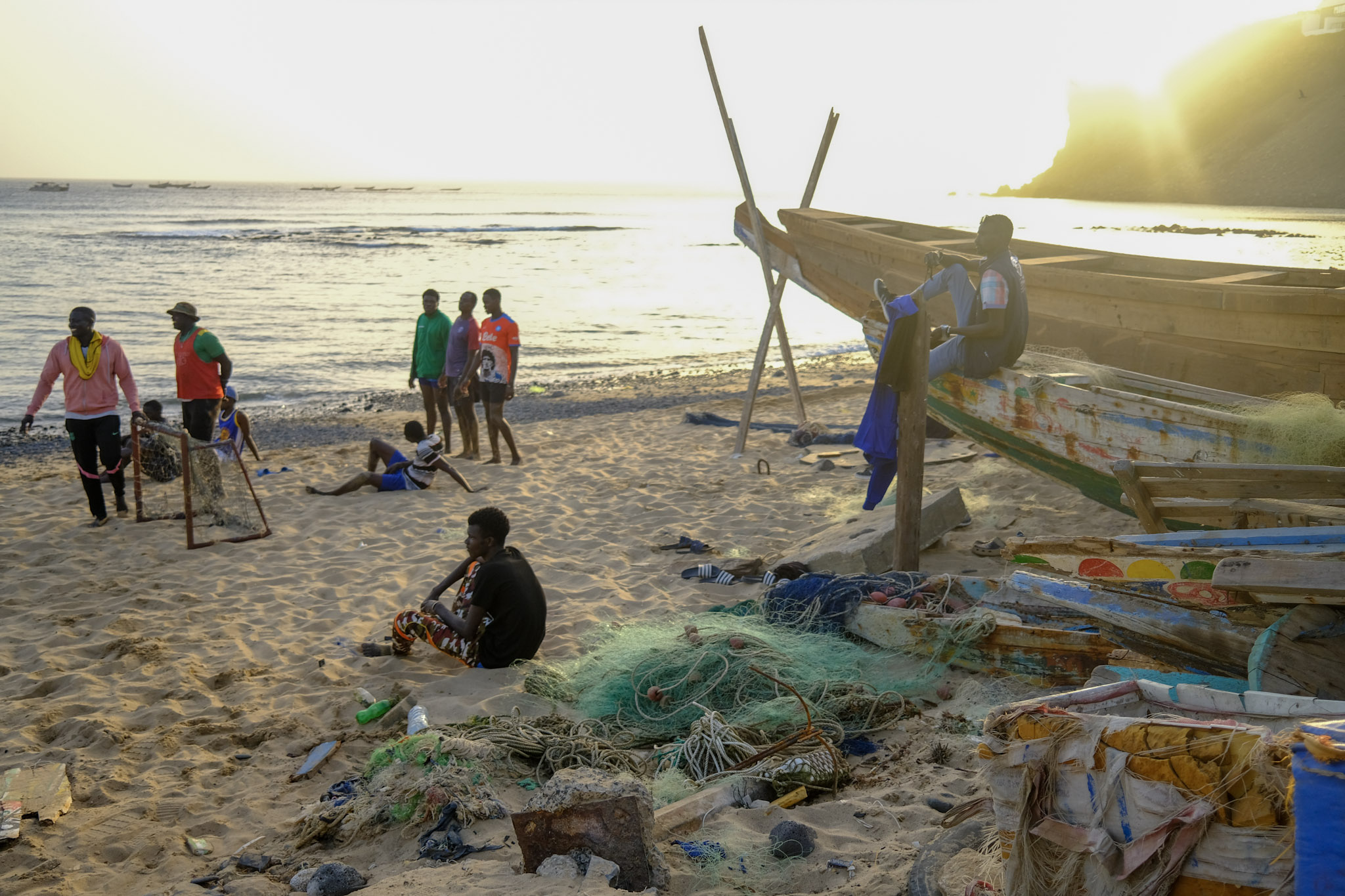 Many fishermen have lost their livelihoods because of depleted fish stocks
