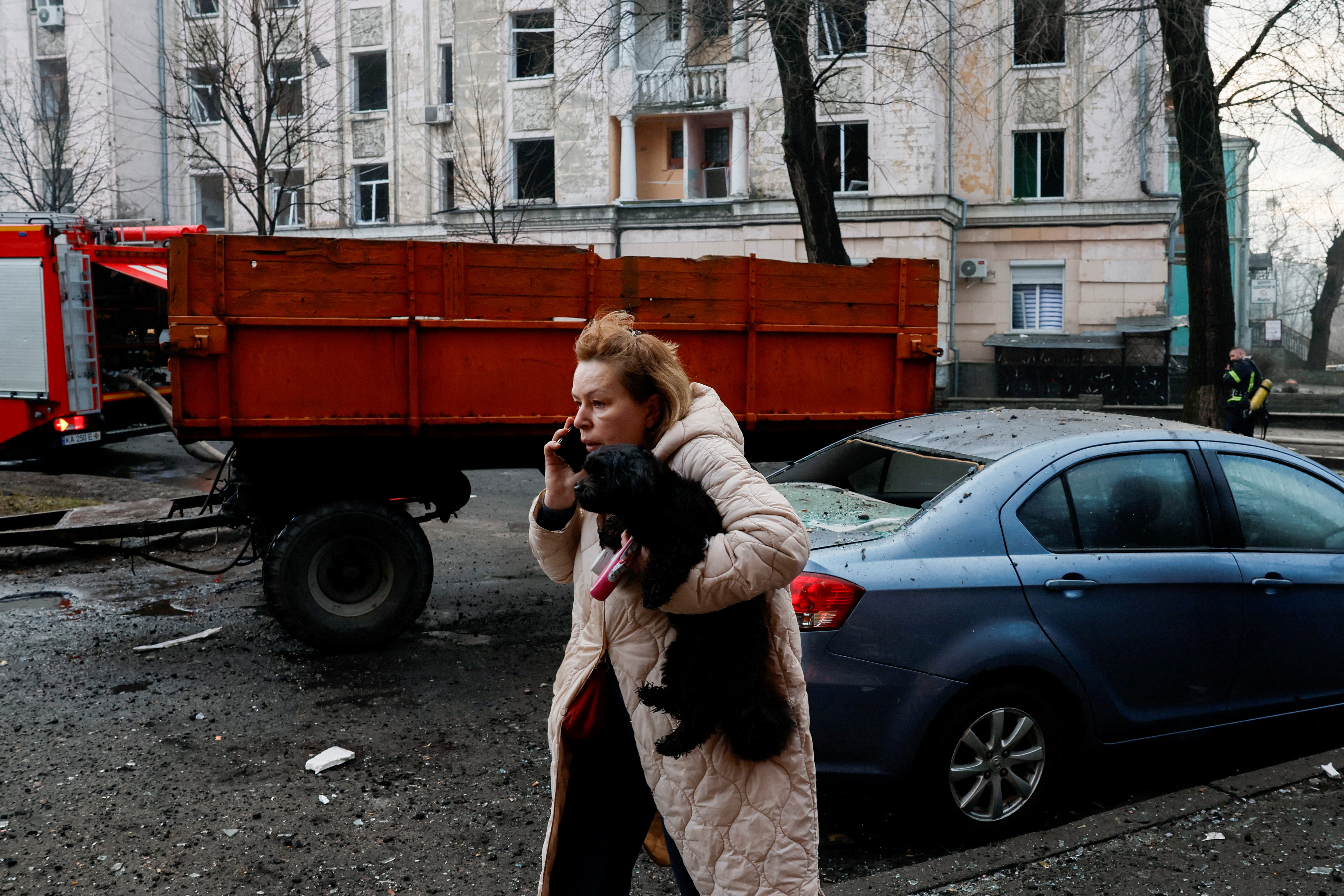 Russia carried out the most significant attack on Kyiv in recent weeks on March 21, 2024, hitting residential buildings and industrial sites with ballistic and cruise missiles, according to the capital’s military administration