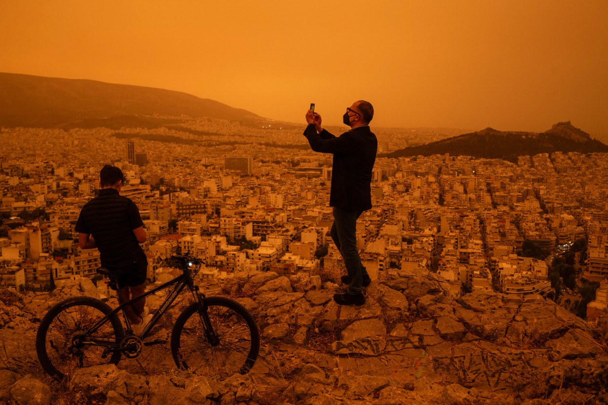 Saharan dust