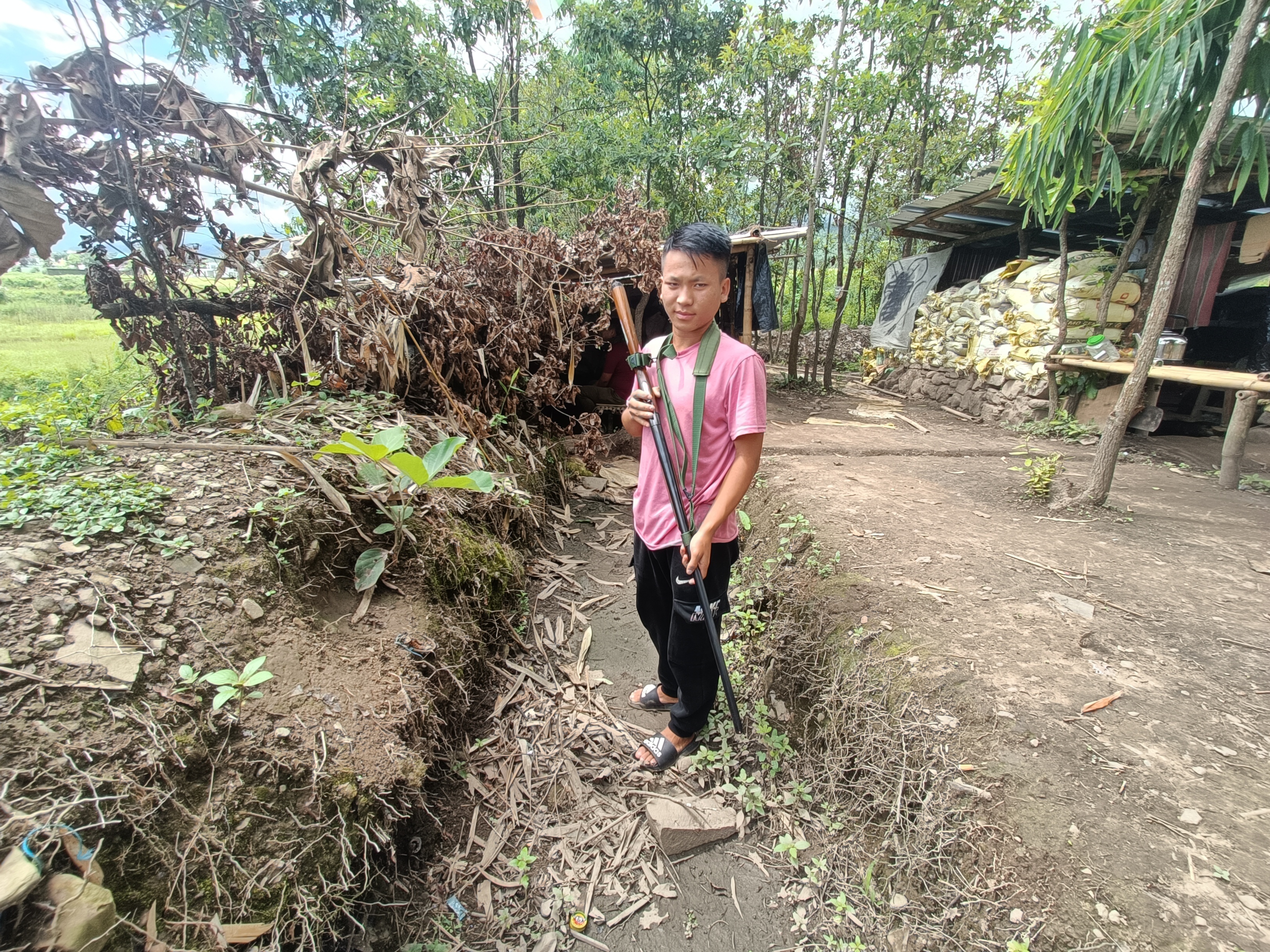 Janggoulun Kipgen on duty in September