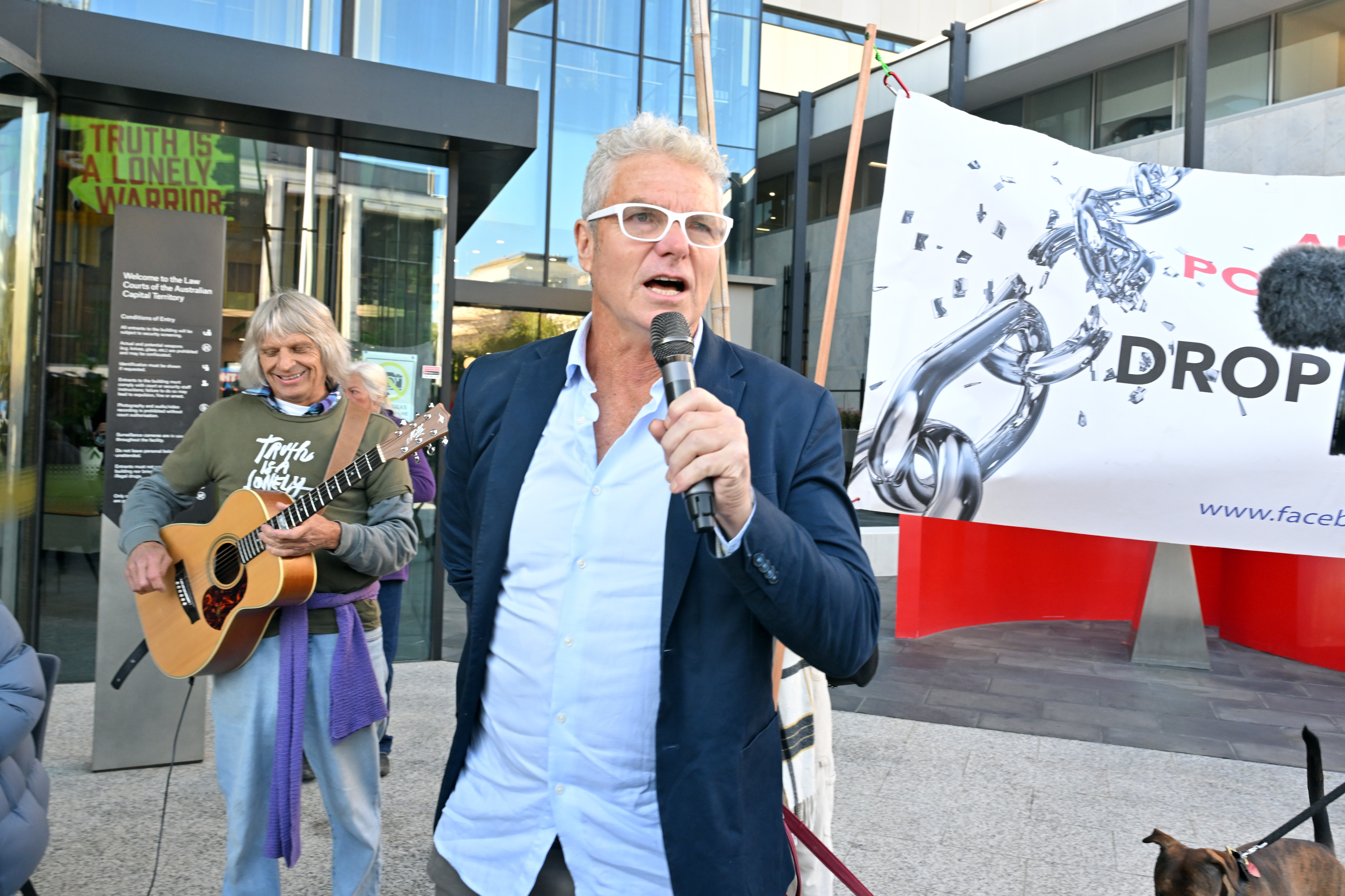 McBride has attracted support from Australian human rights advocates, journalists and politicians who fear his sentencing has consequences for freedom of speech