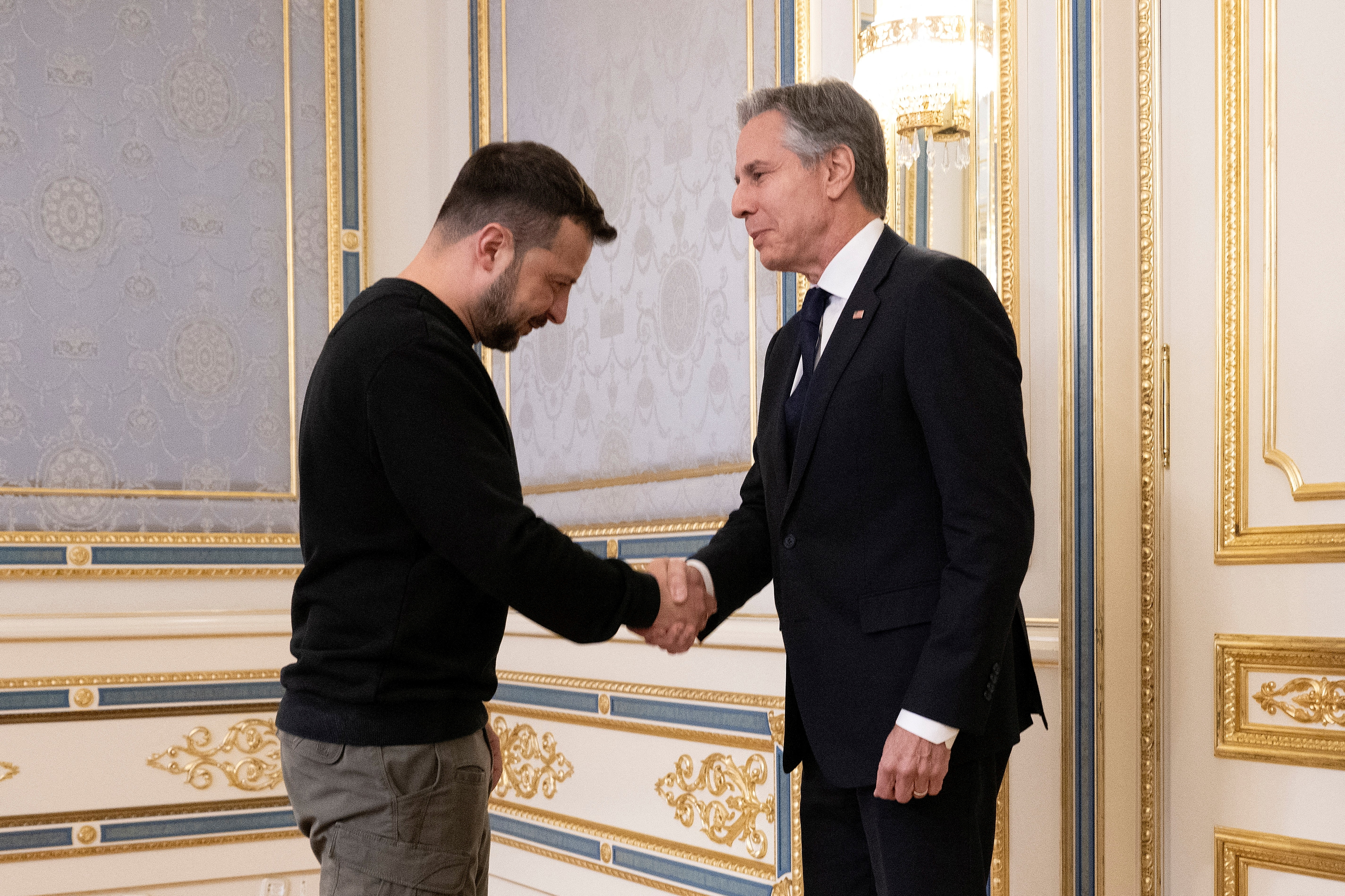 Zelenskyy meets Blinken