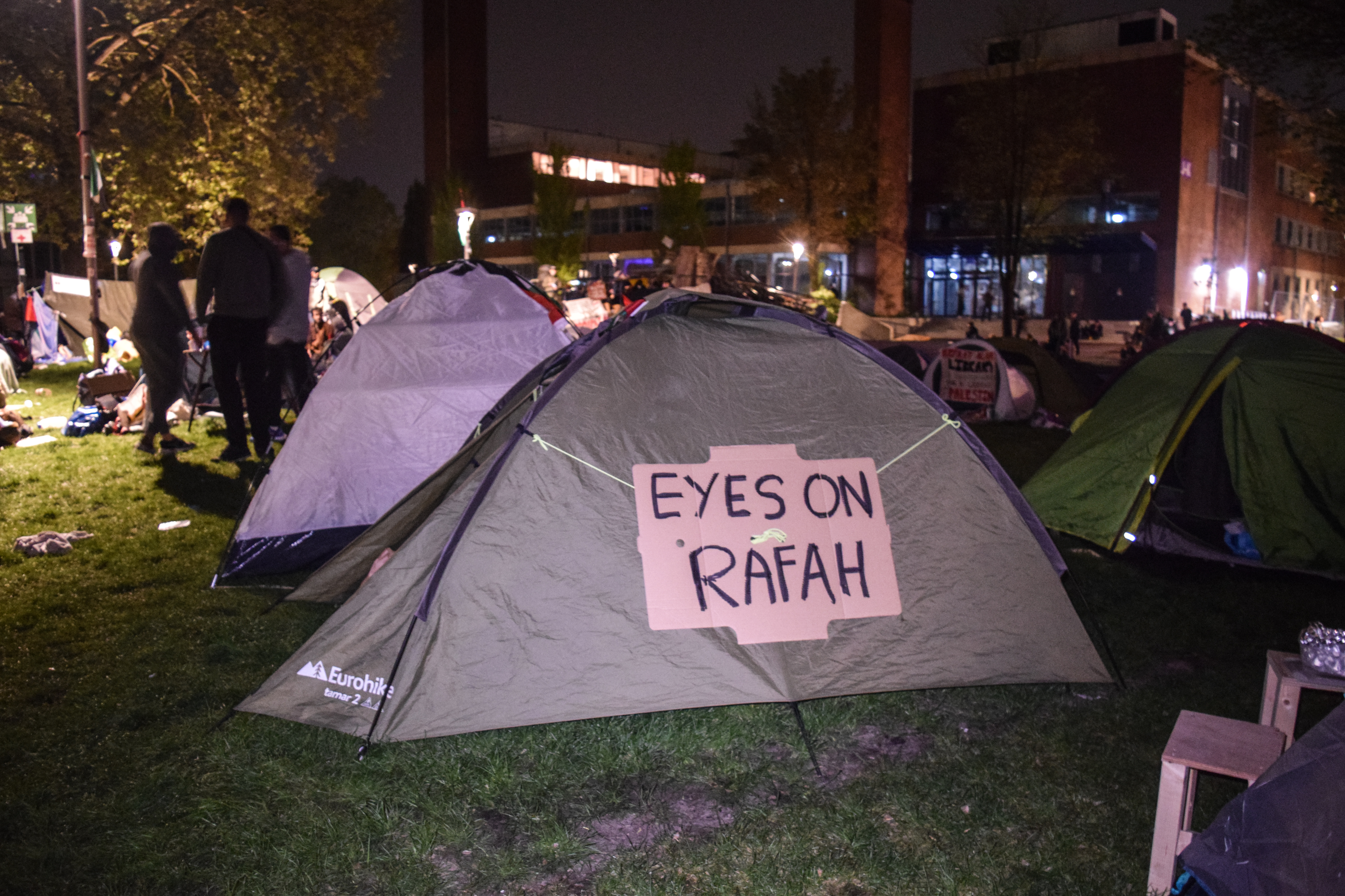 Belgian and Dutch students join Gaza protest wave