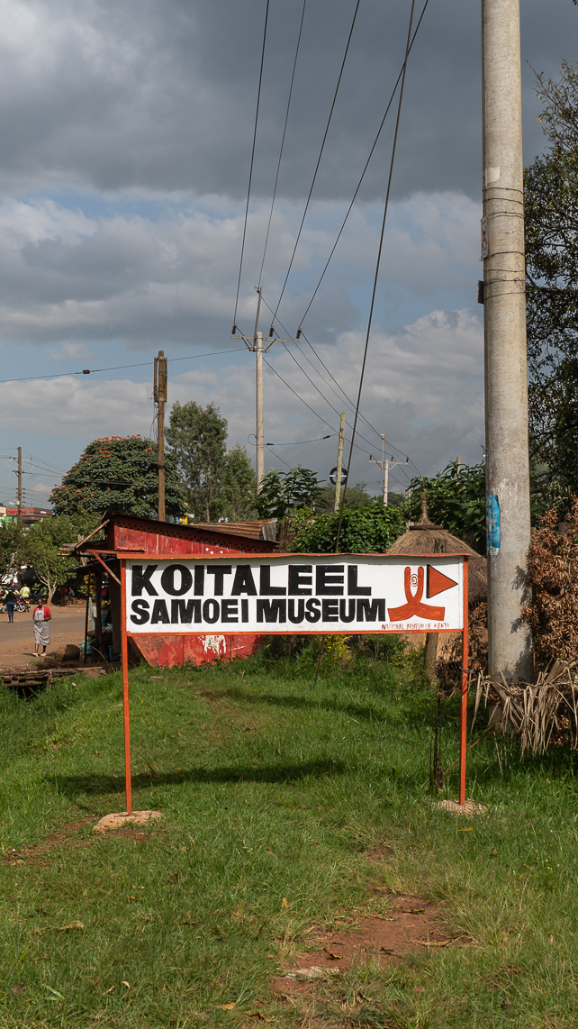 Outside the Koitalel Samoei Museum