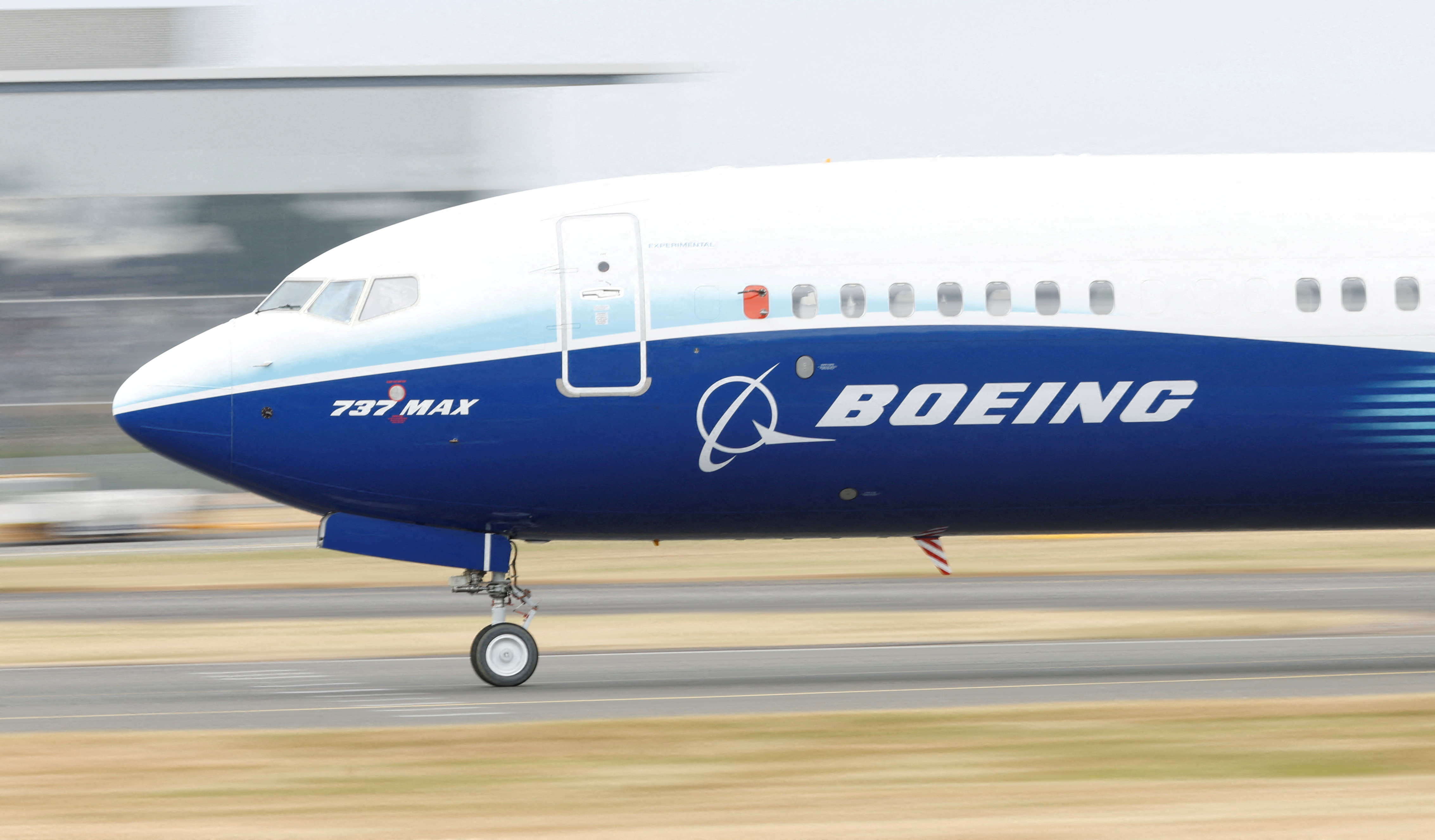 A Boeing 737 Max aircraft