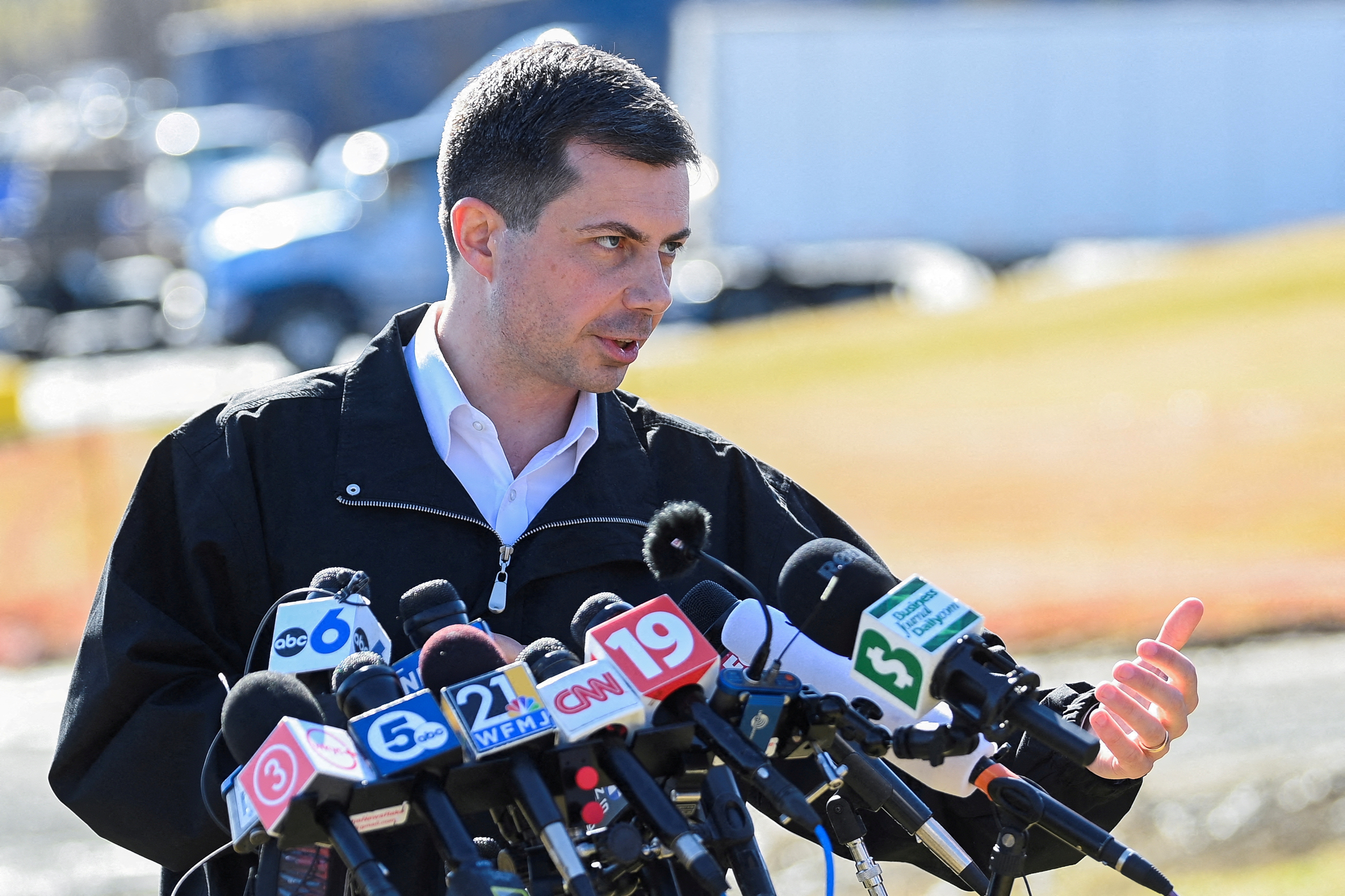 US Transportation Secretary Pete Buttigieg