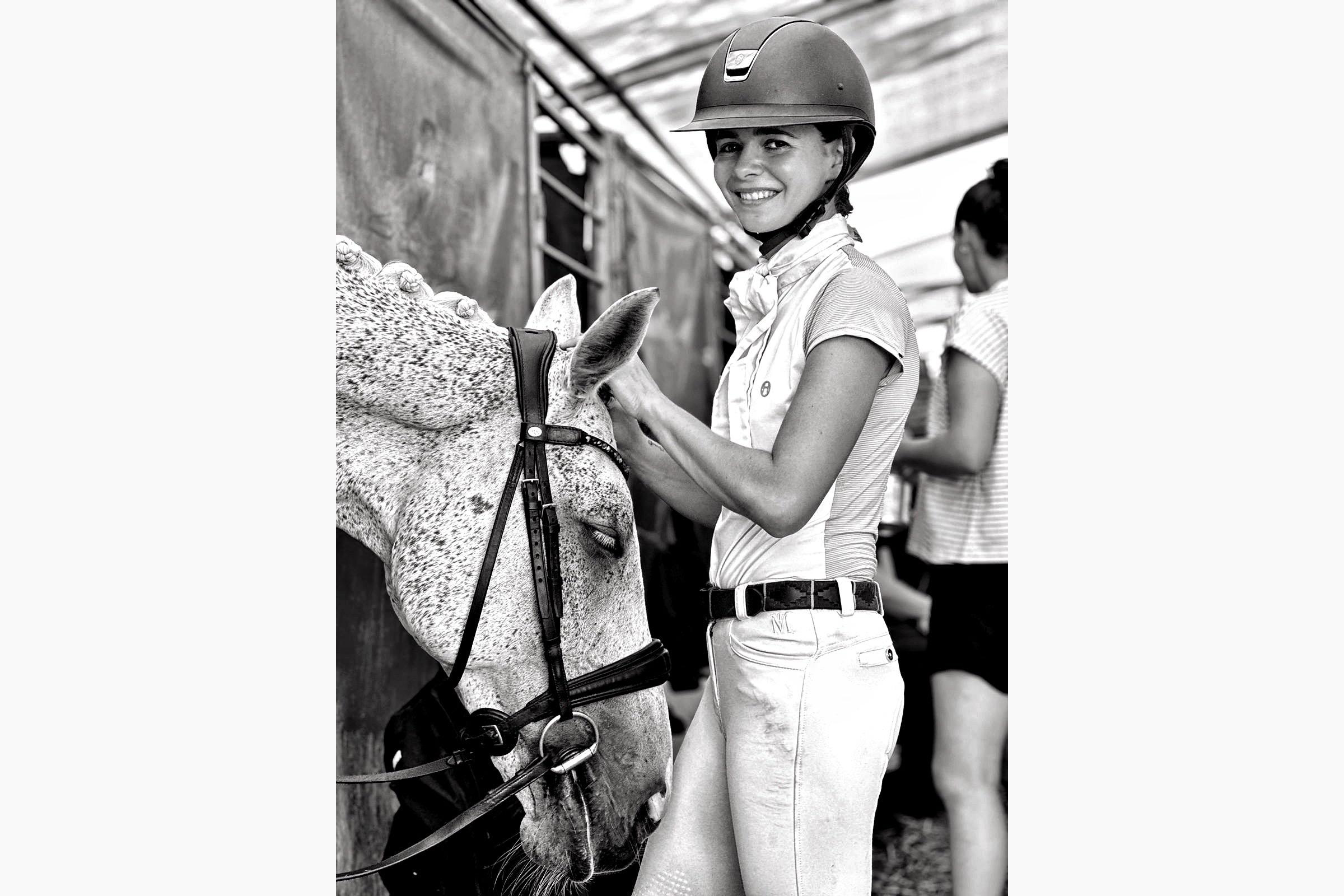Eventing requires a close bond and trust between rider and horse: Nour Slaoui and Cash in Hand [Courtesy of Nour Slaoui]