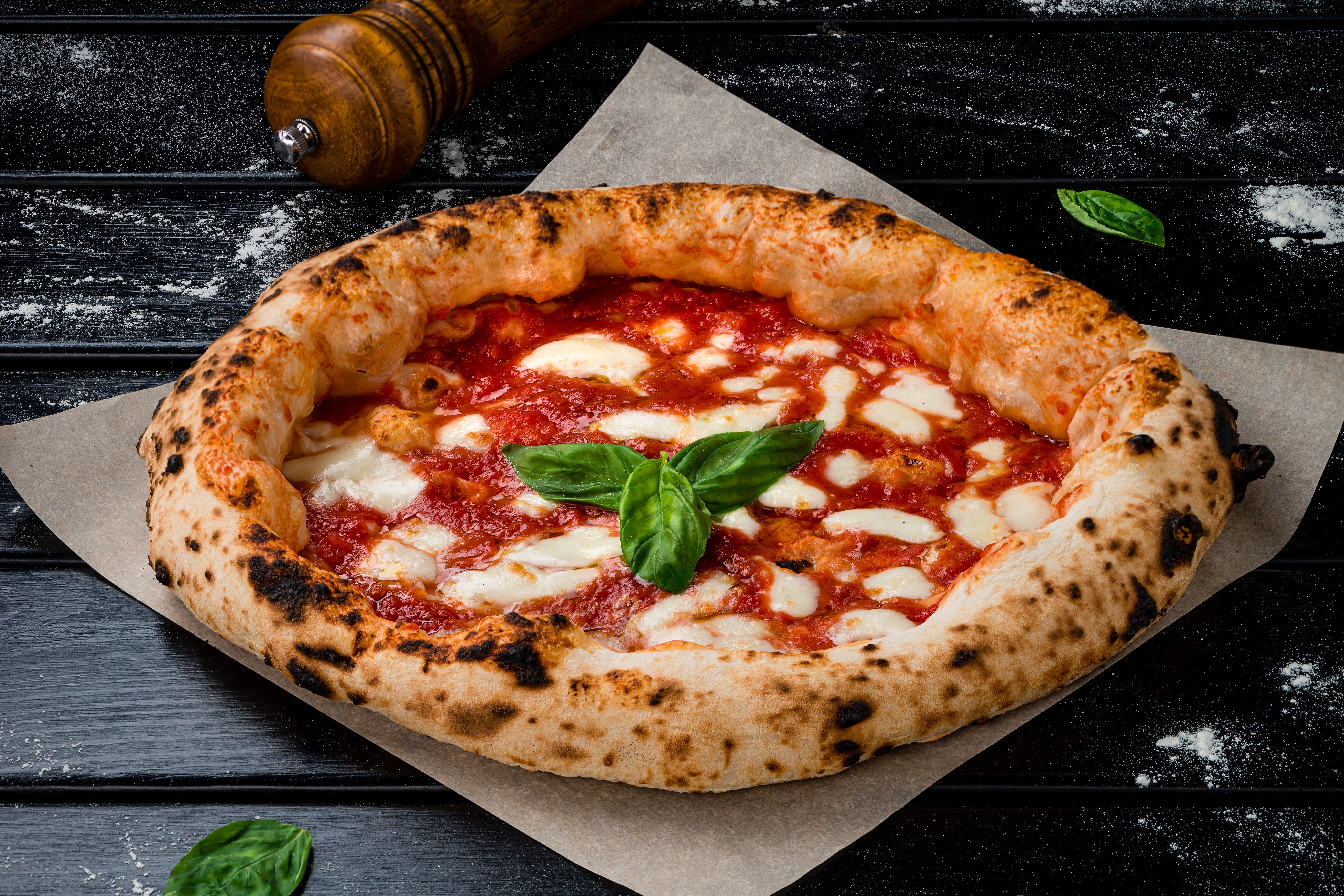 Traditional Neapolitan pizza, above, morphed into New York-style pizza – close but not the same [Shutterstock]