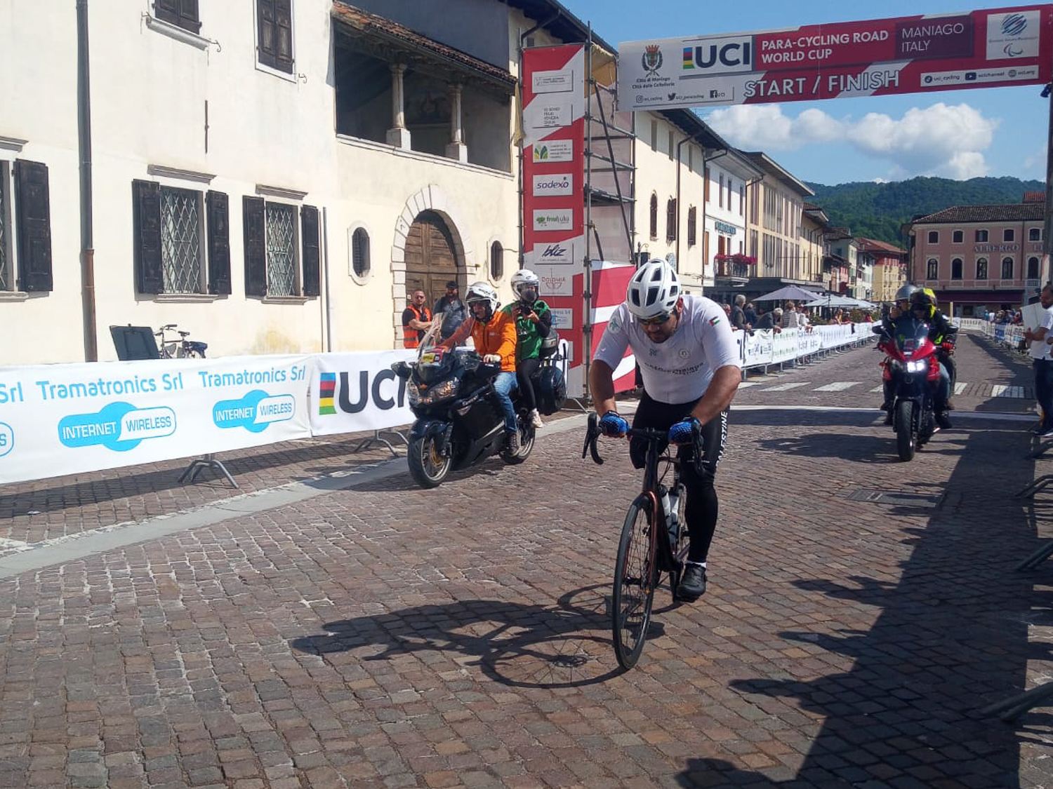 Alaa al-Dali has been on a mission to compete at major international para-cycling competitions in order to qualify for the Paralympic Games