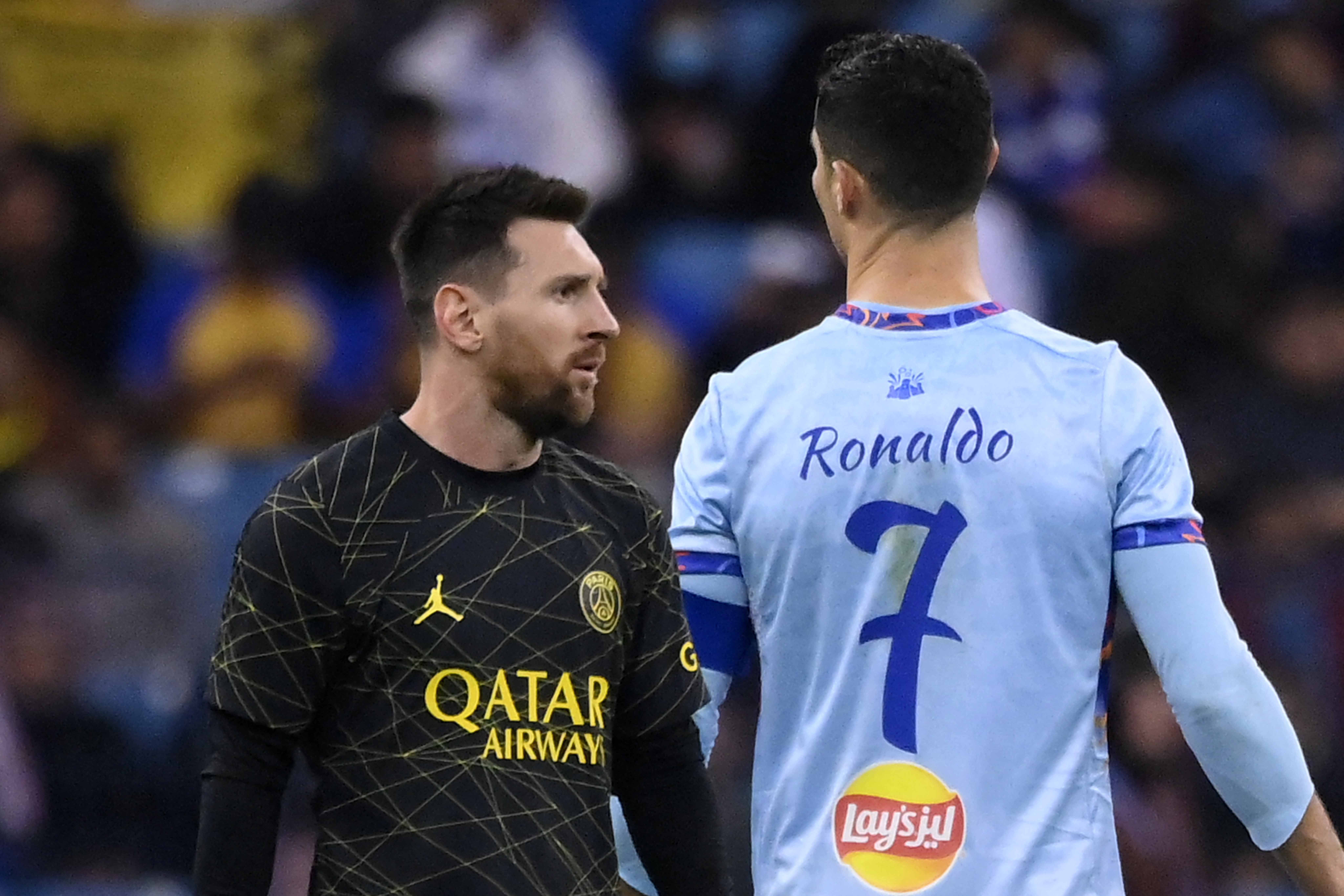 Paris Saint-Germain's Argentine forward Lionel Messi