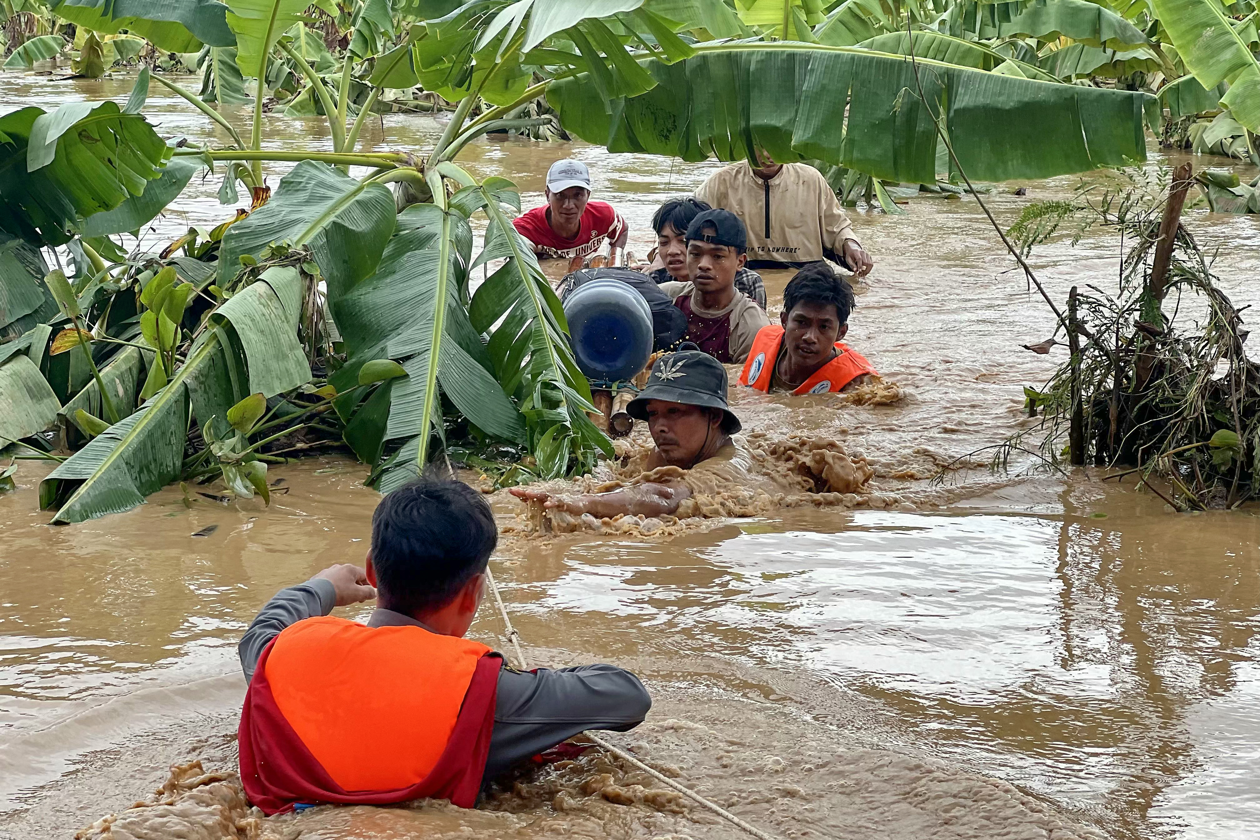 Myanmar battles Yagi floods as Vietnam begins clear-up