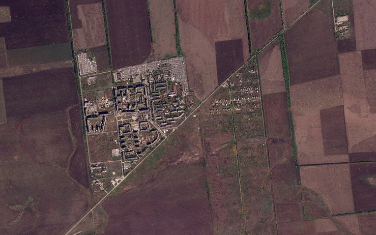 A satellite view of Vuhledar in Donetsk region, Ukraine, September 21, 2022 [Reuters]