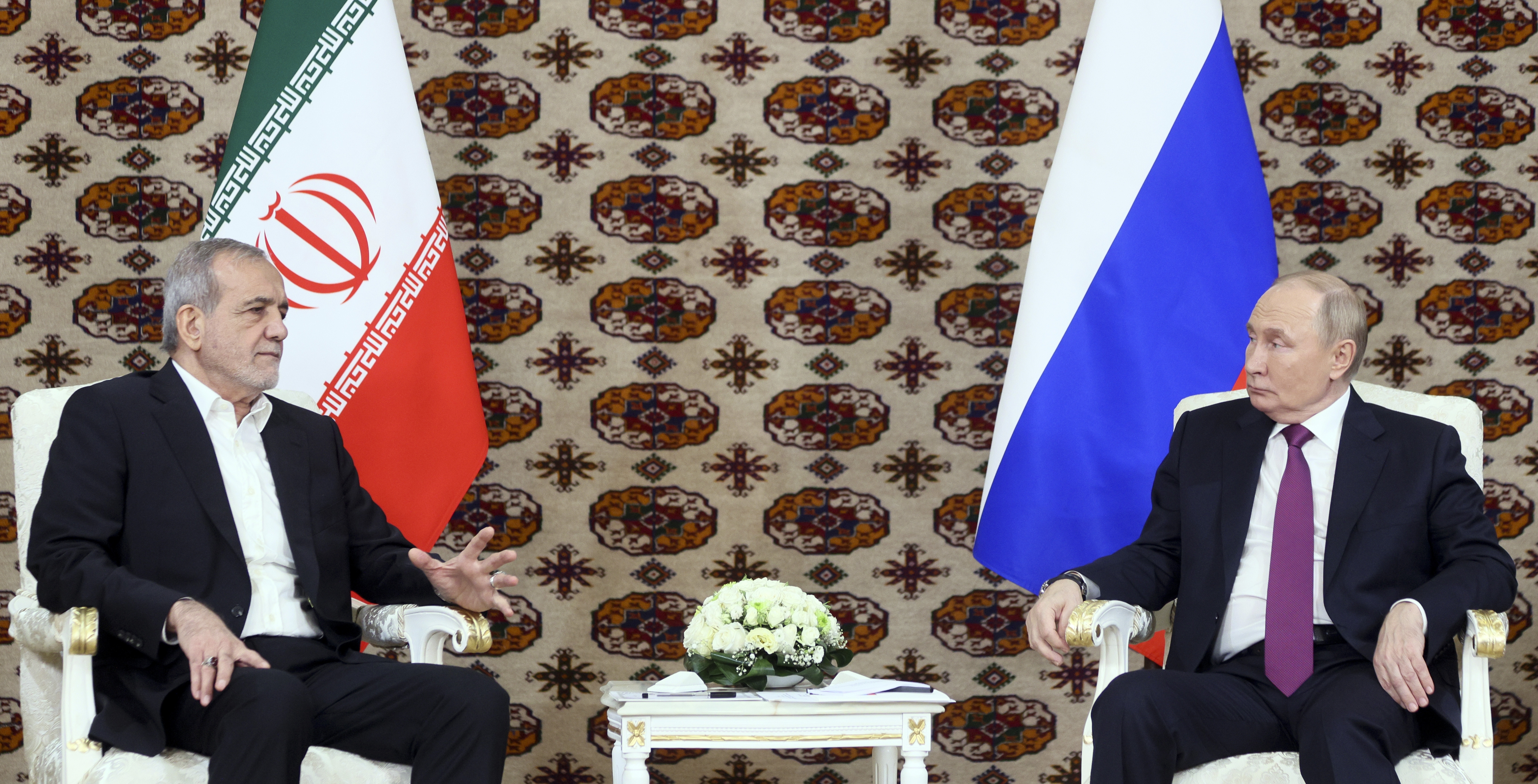 Putin said at the forum on October 11, 2024, that he wants a ‘new world order’ to counter the West as he and Pezeshkian extolled Russia and Iran’s strengthening relationship