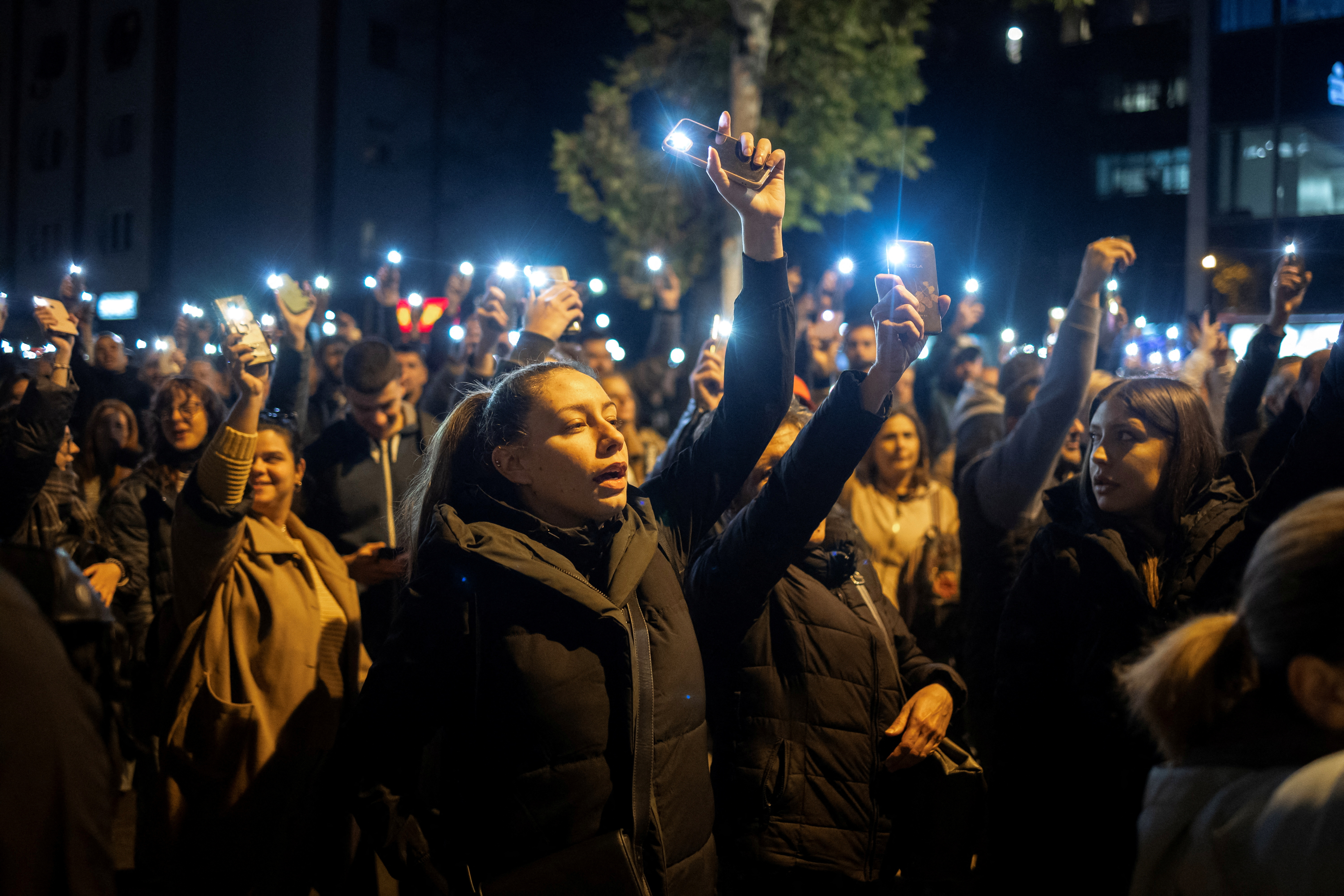 Protests rock the Serbian city of Novi Sad