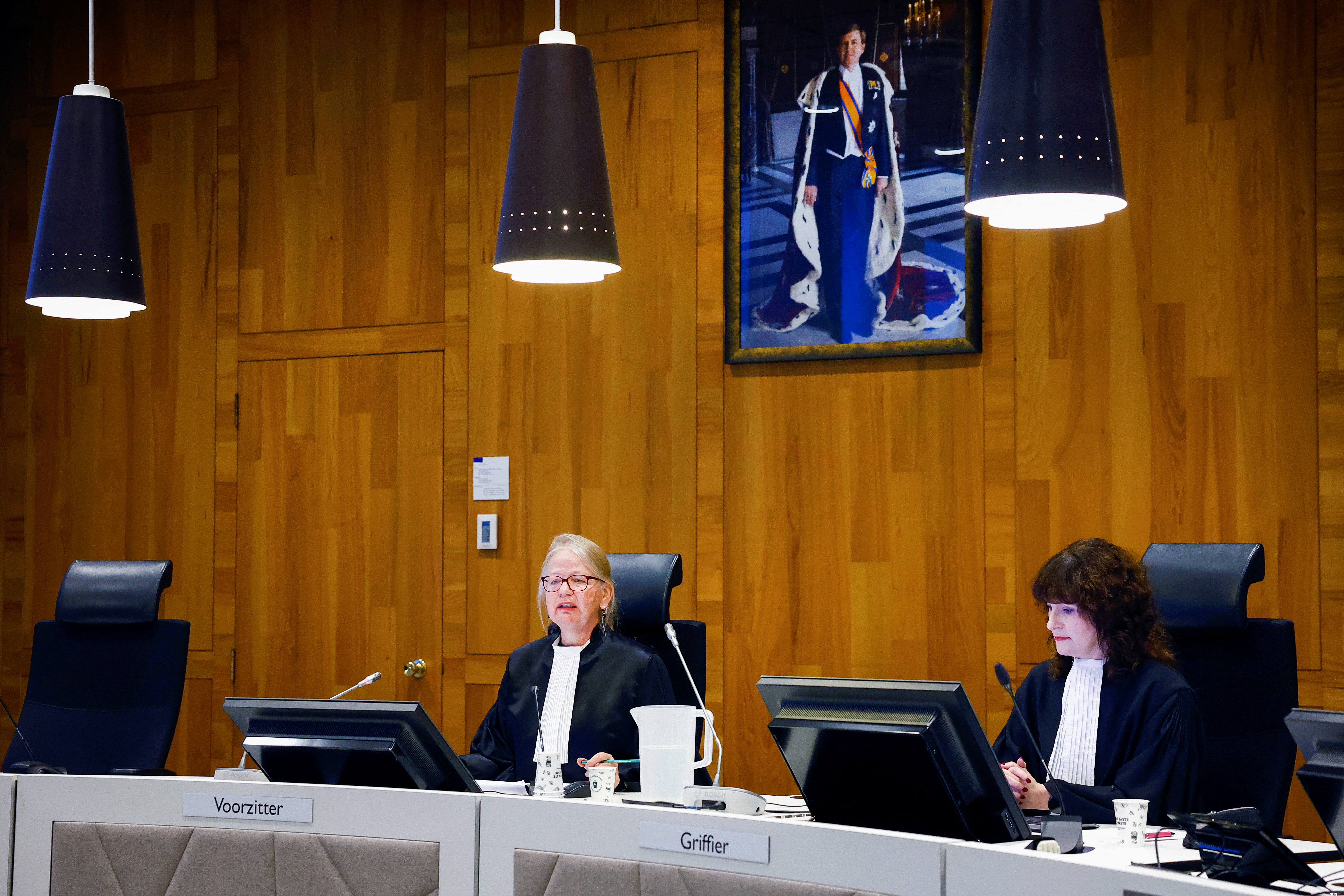 Judge Sonja Hoekstra said it was ‘important to underline that the gravity of the situation in Gaza is not contested’ by the government and ‘nor is the status’ of the occupied West Bank