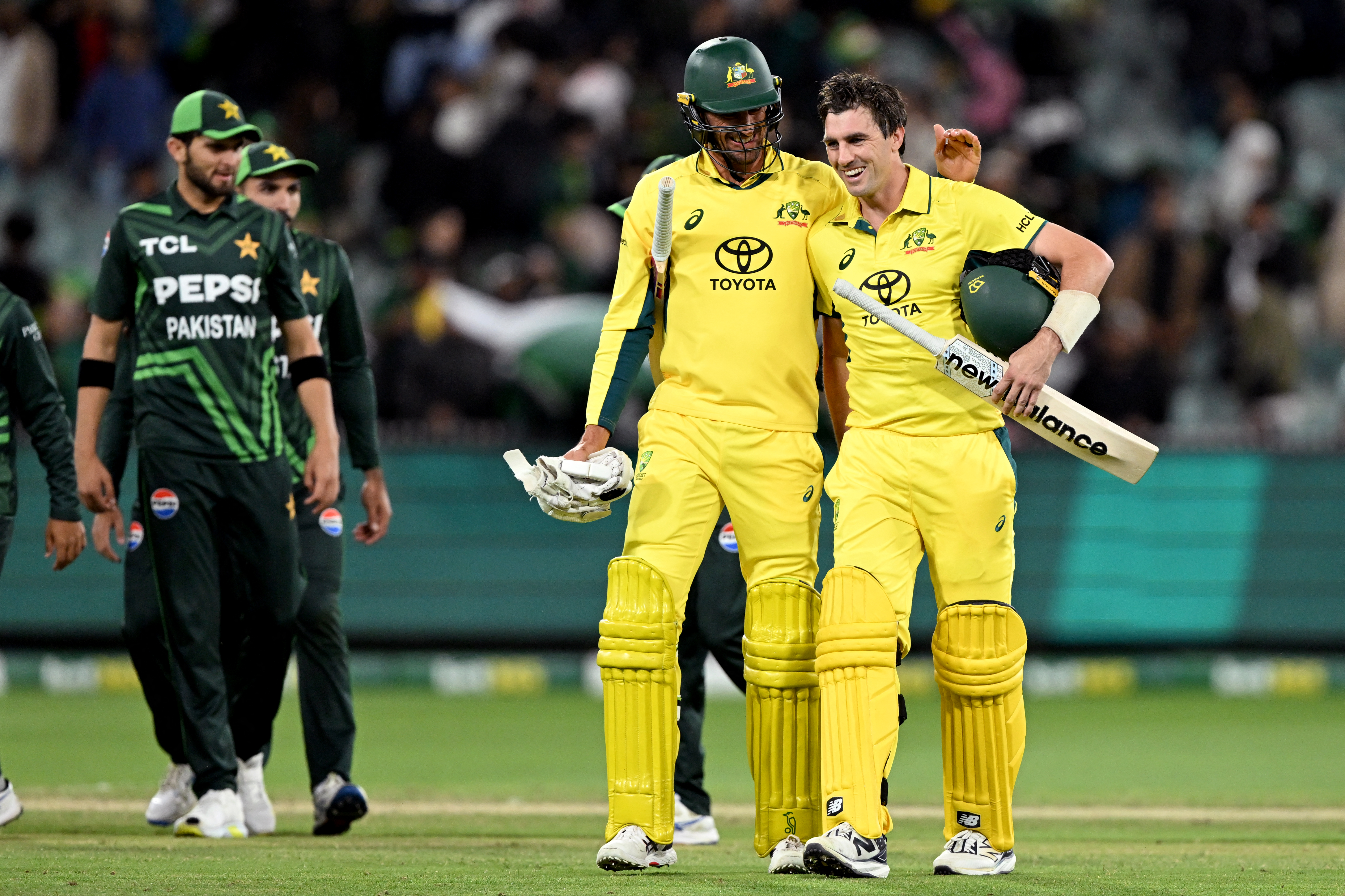Pat Cummins and Mitchell Starc