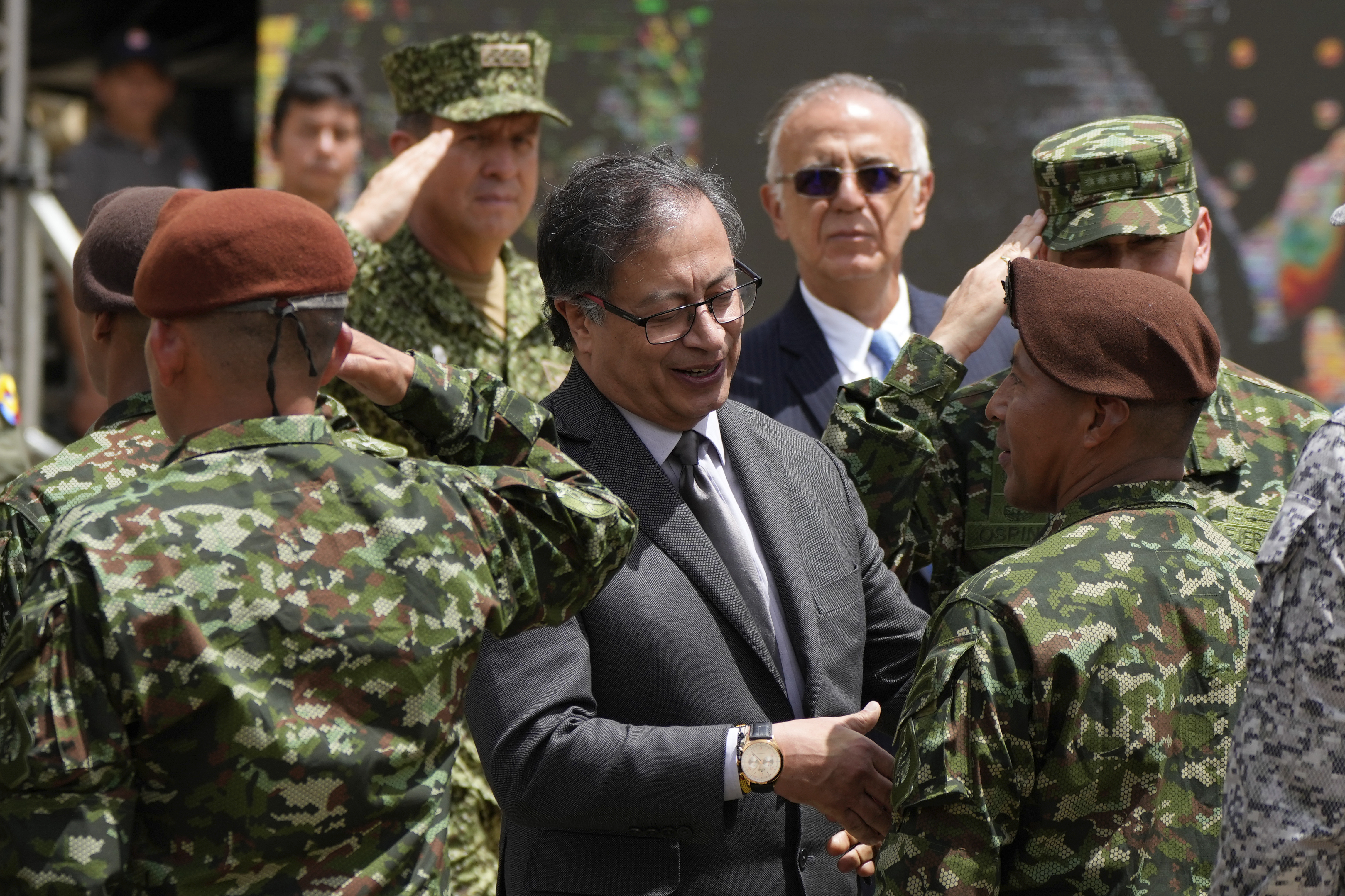 Colombian President Gustavo Petro