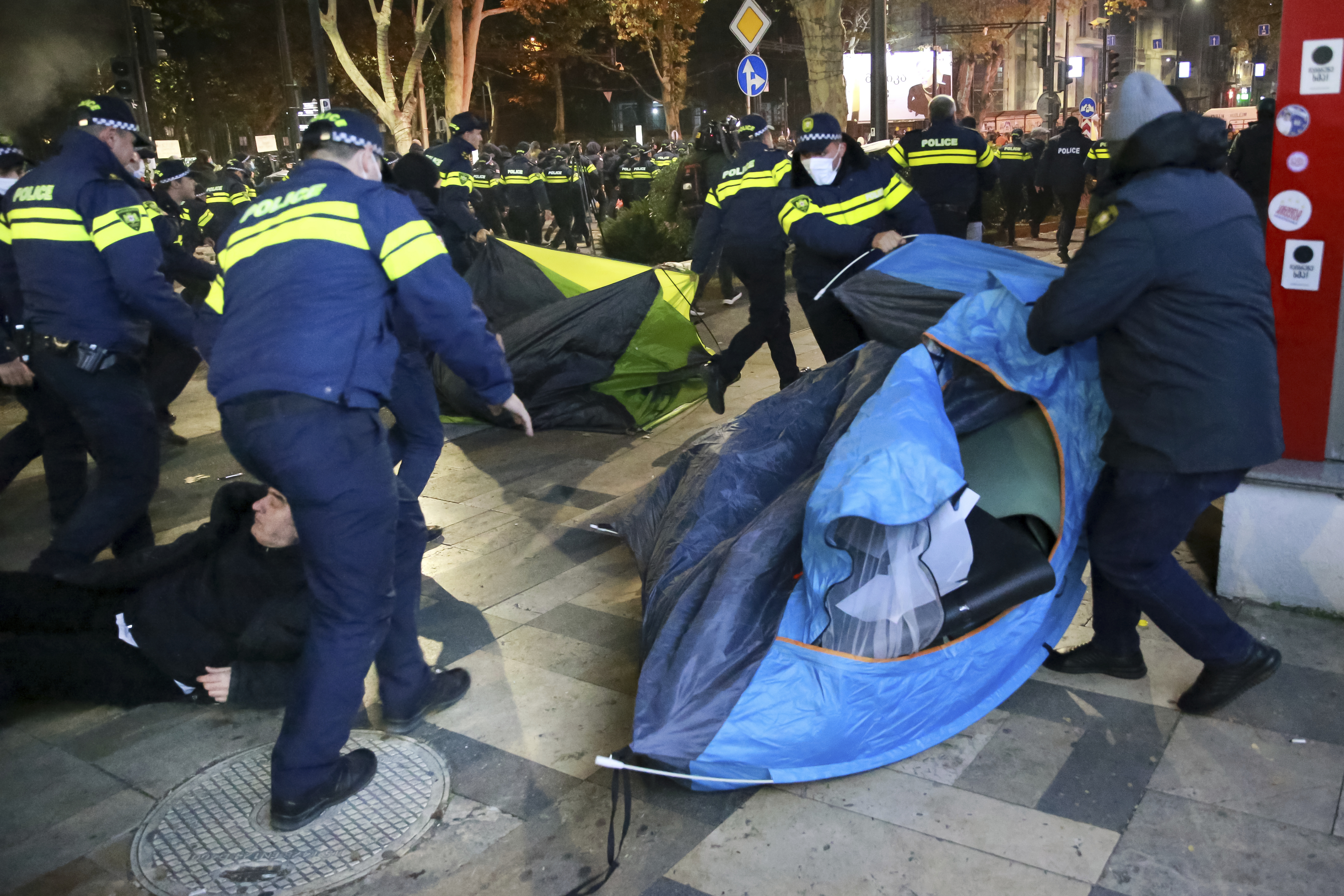 Georgia Opposition Protest