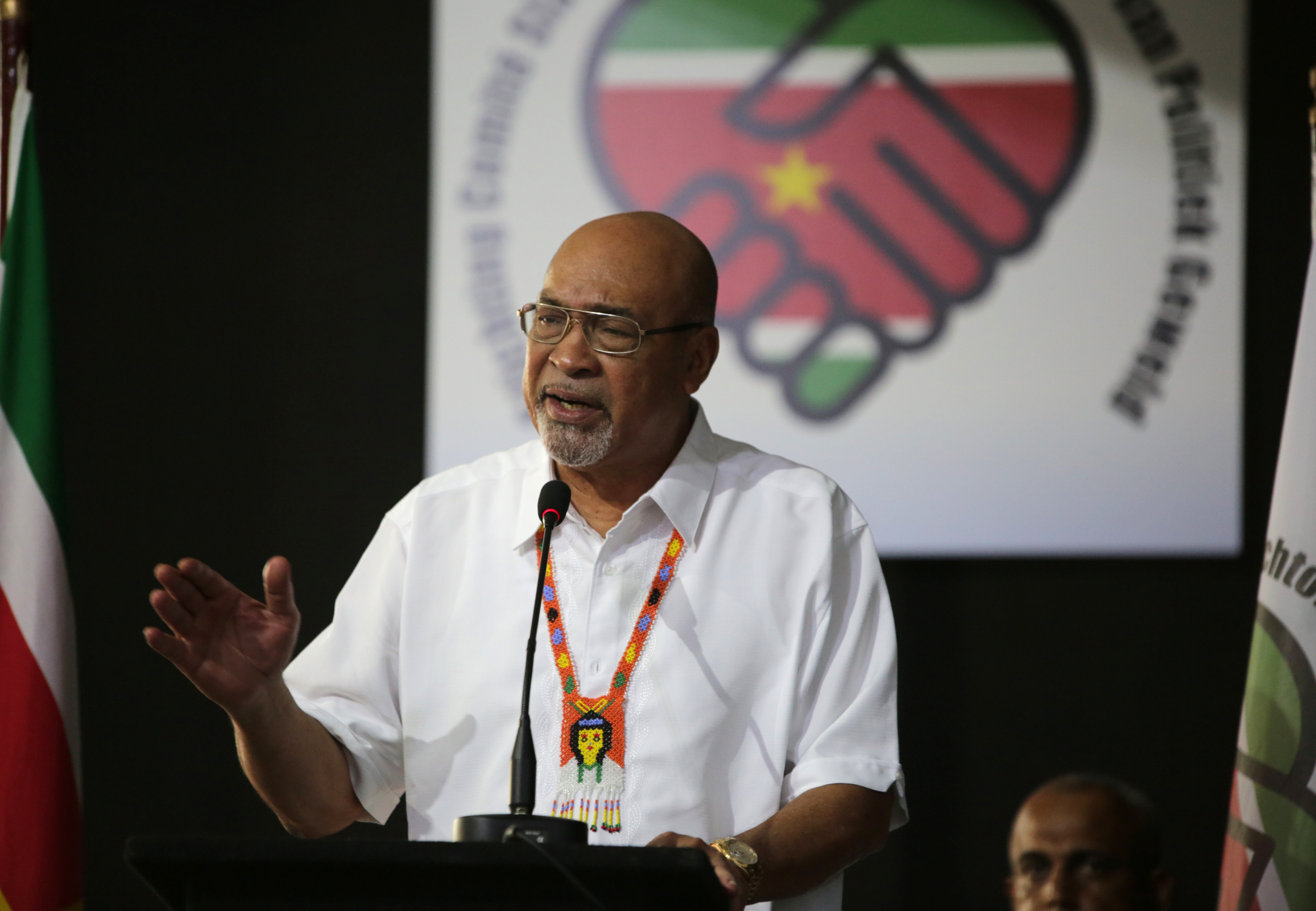 Suriname's former President Desi Bouterse