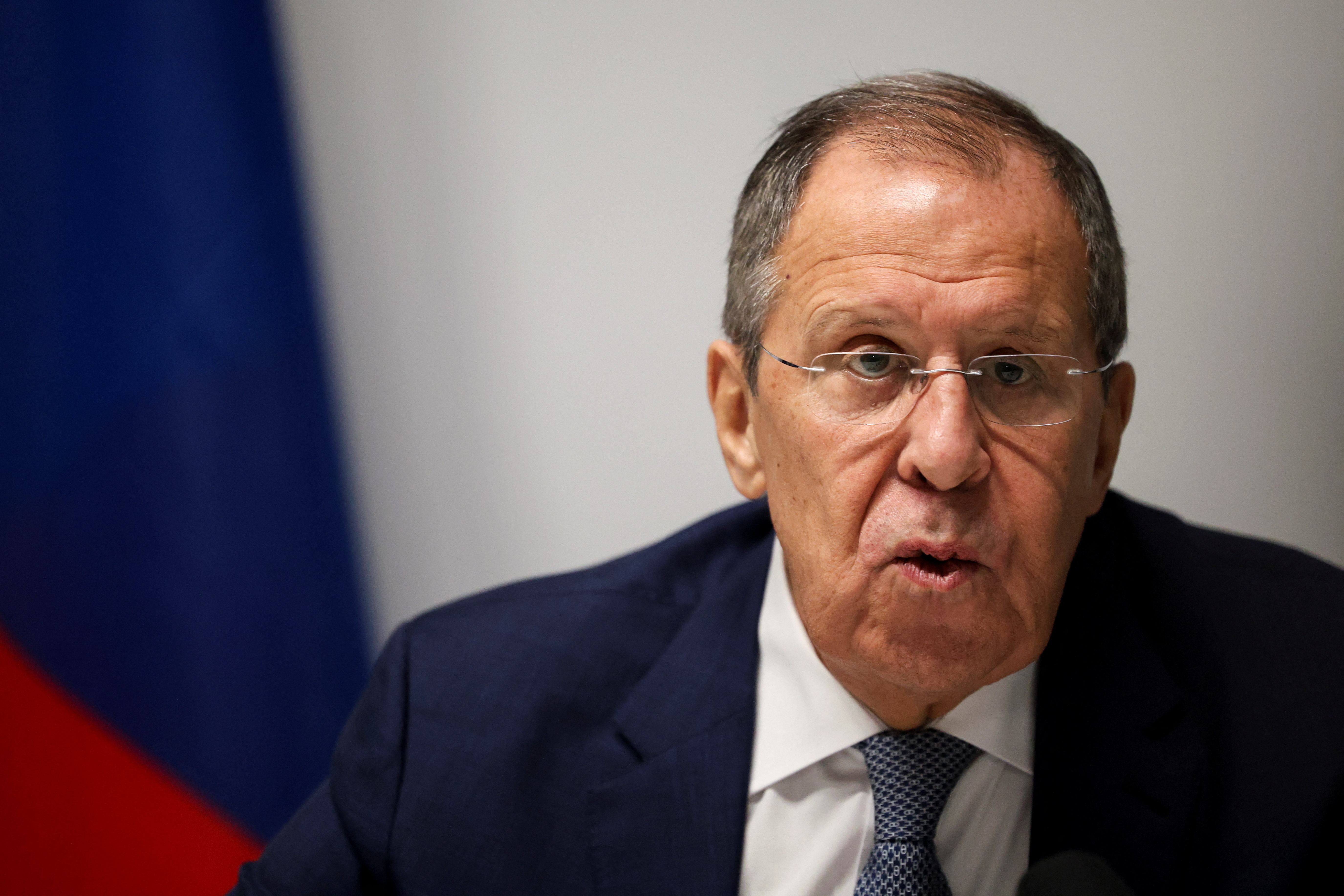 Russia's Foreign Minister Sergei Lavrov [File: Florion Goga/Reuters]