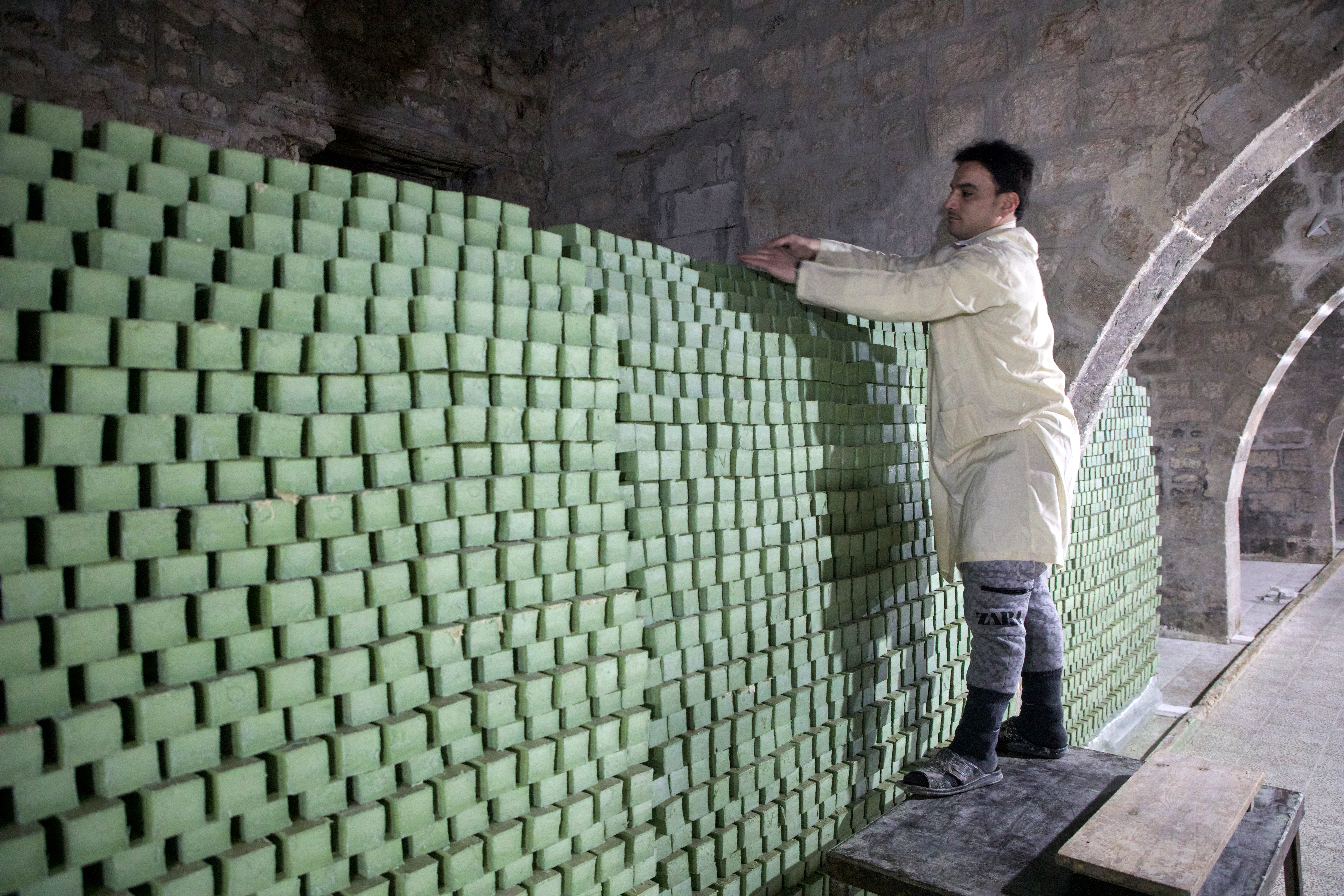 Generations of soap makers keep Aleppo tradition alive