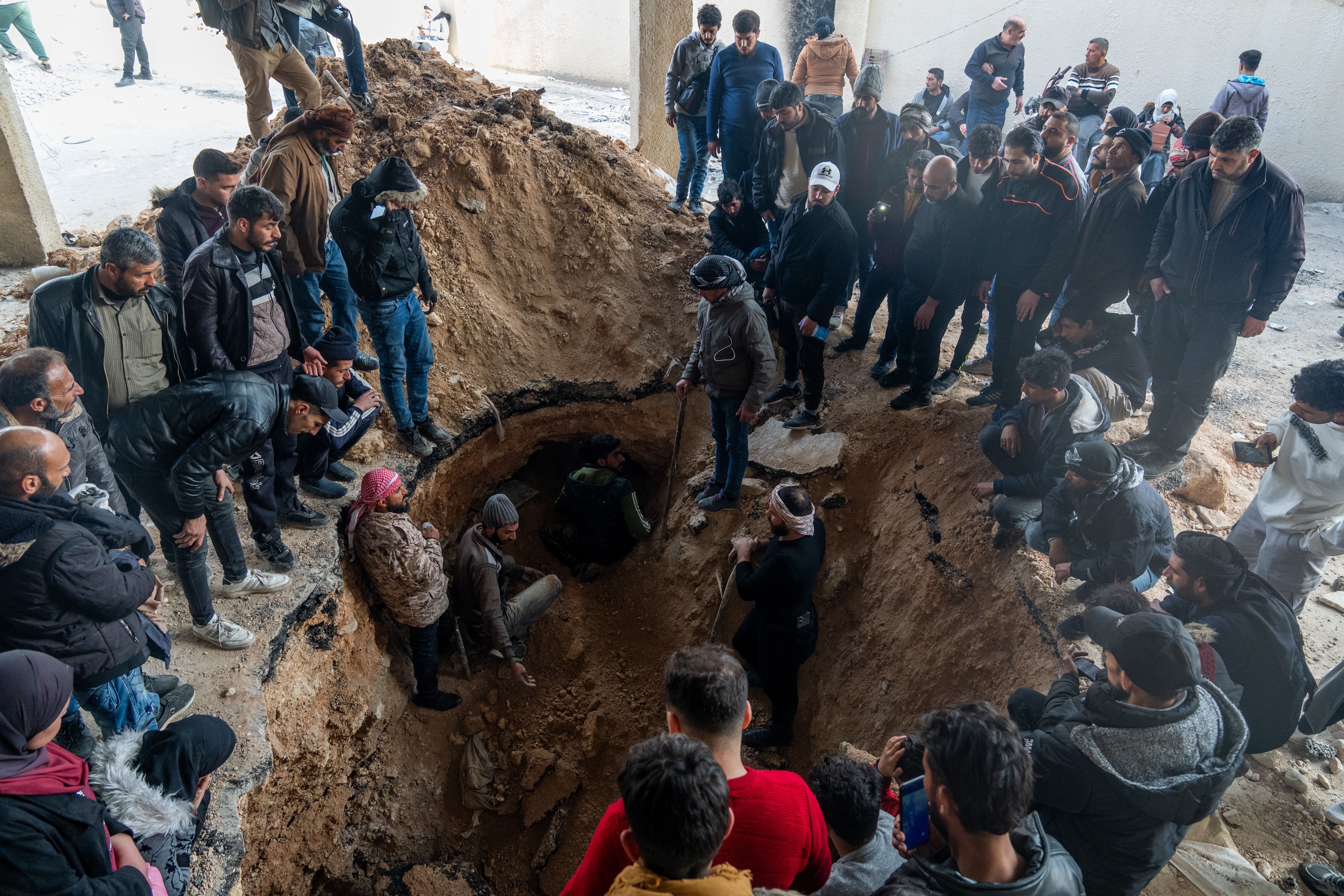 Families search Syria’s Sednaya Prison for loved ones