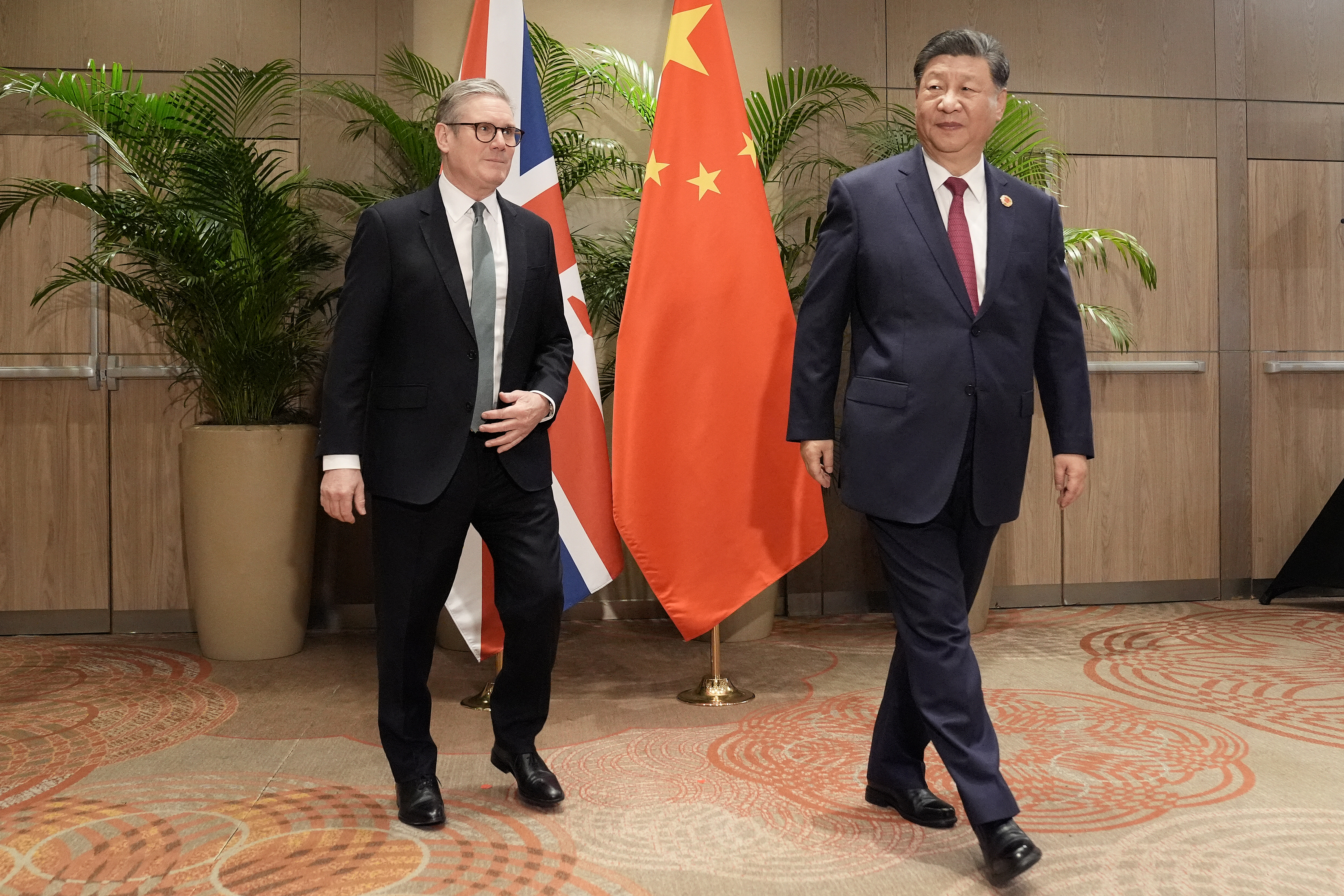 China and uK