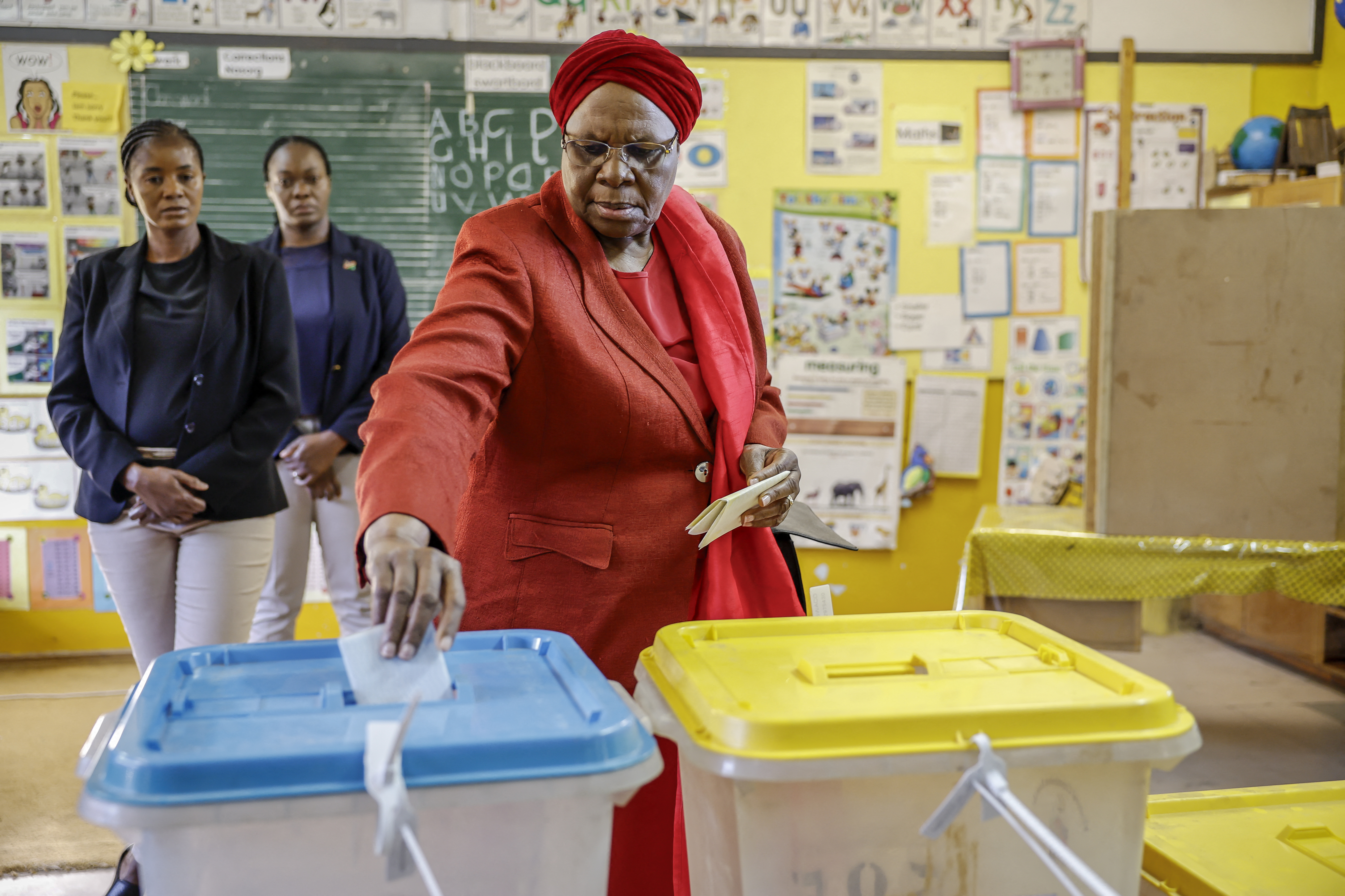 South West Africa People's Organisation (SWAPO) presidential candidate Netumbo Nandi-Ndaitwah