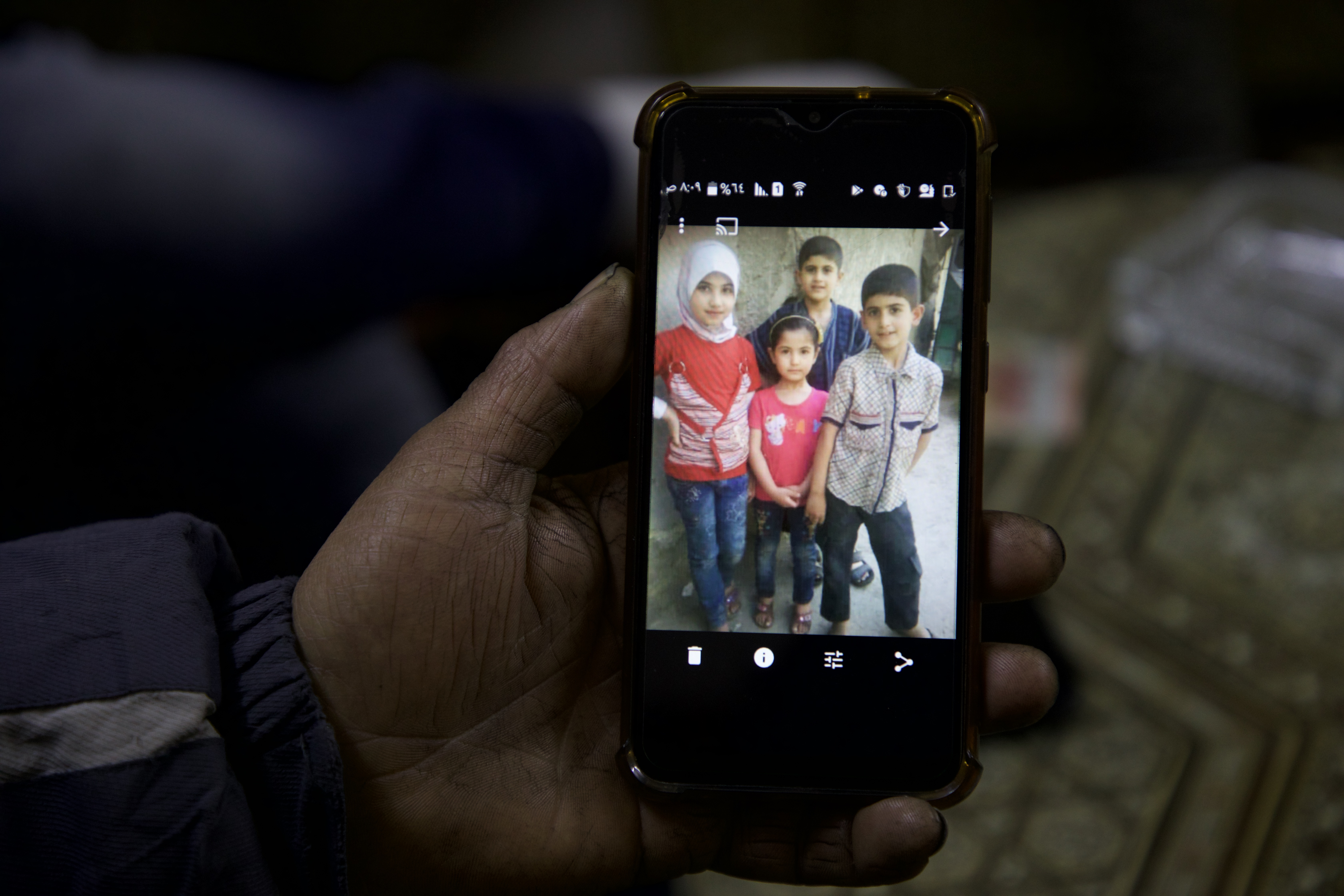 Tawfiq Diam lost his four children to the chemical weapon chlorine attack that the regime carried out in 2018