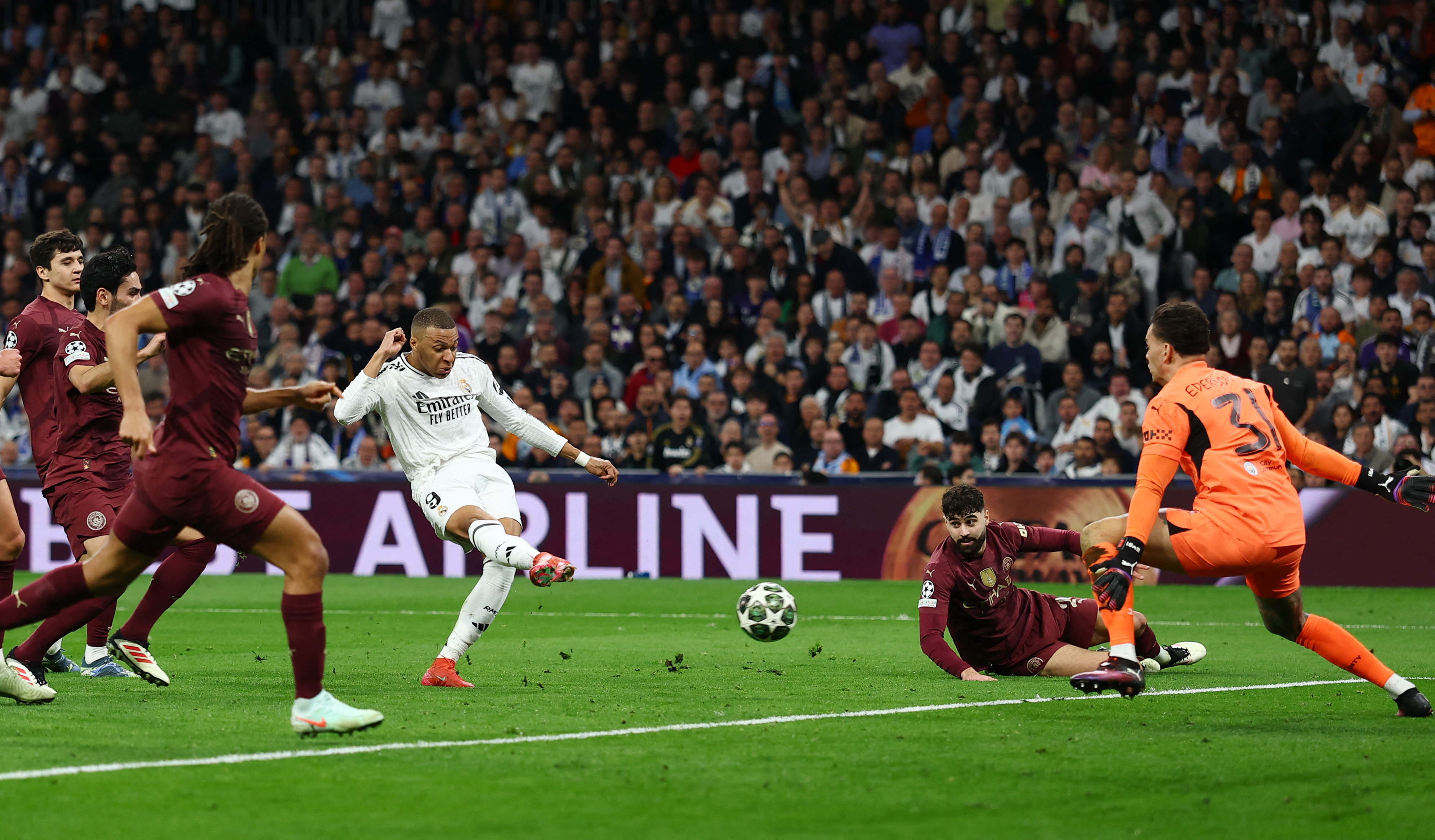 Real Madrid’s Kylian Mbappe scored 31 goals in La Liga in the 2024-2025 season