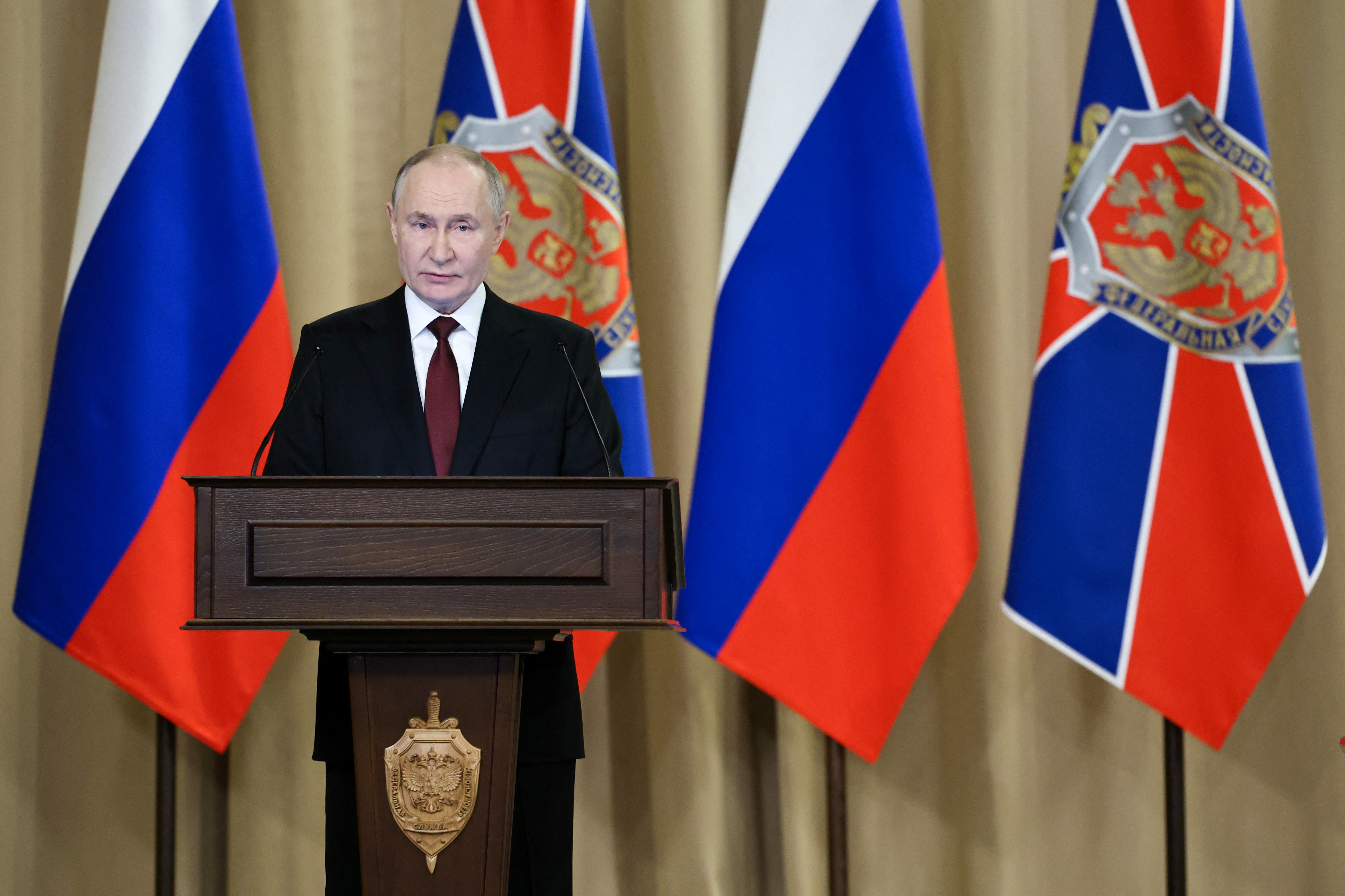 Russian President Vladimir Putin